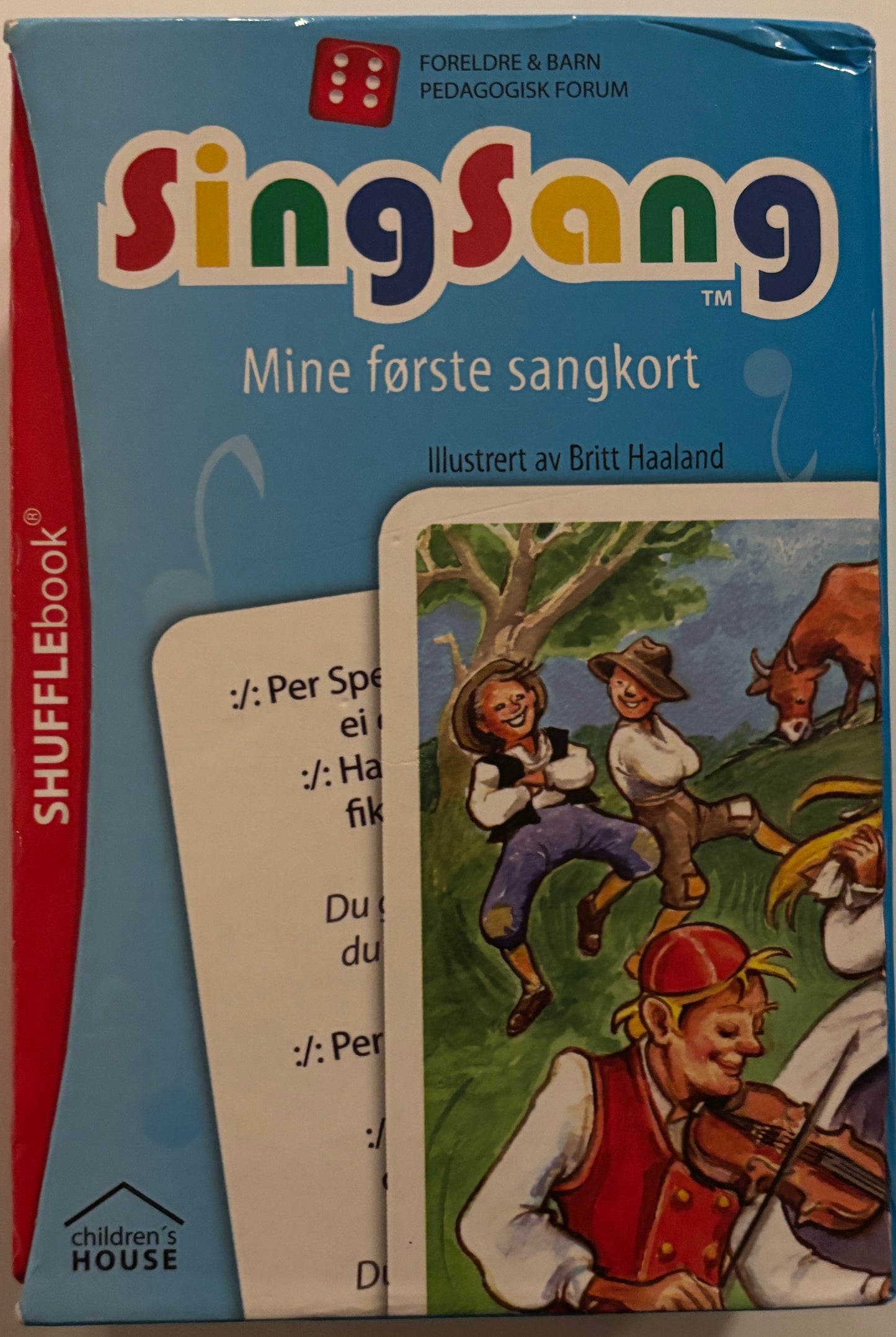 SingSang Mine første sangkort