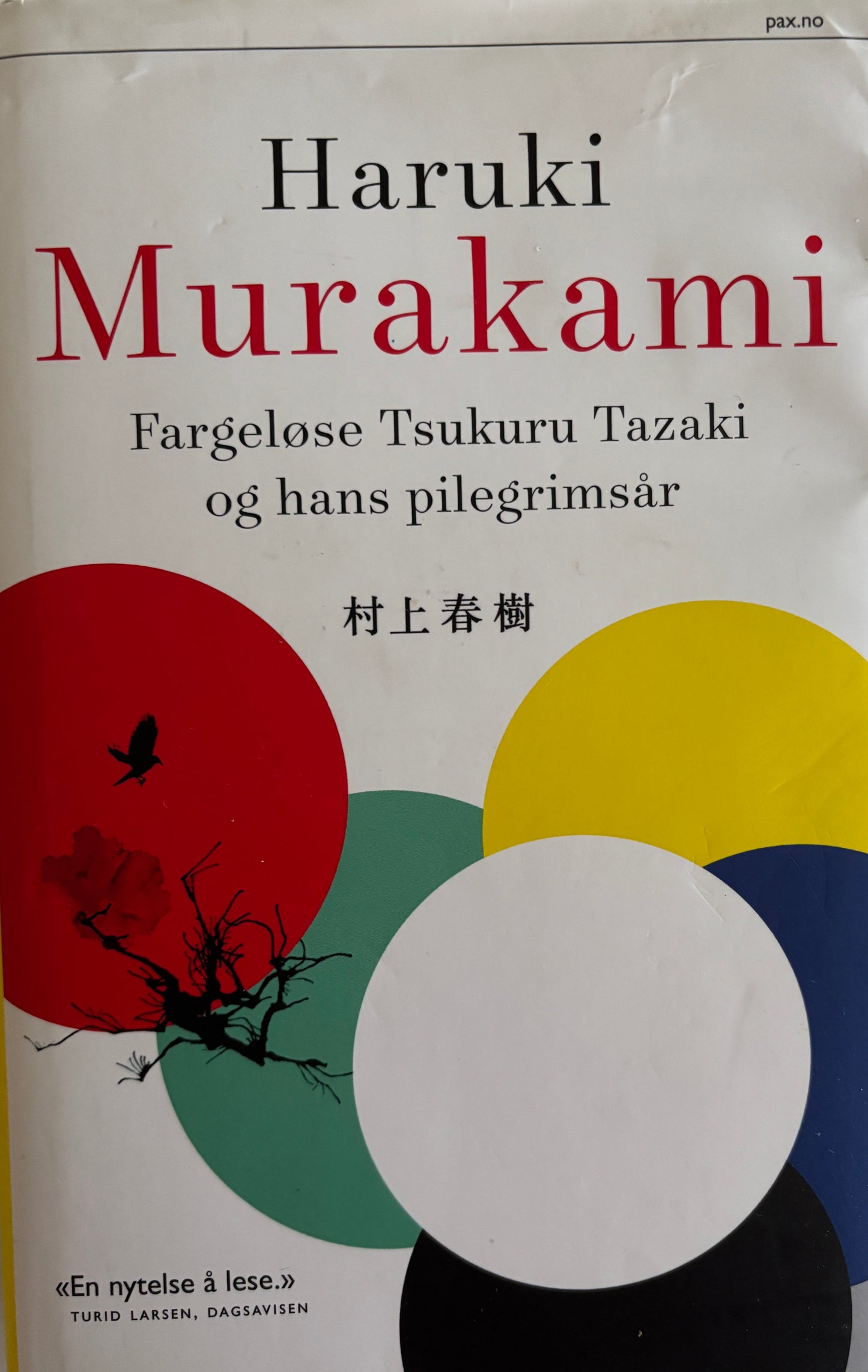 Murakami, Haruki: Fargeløse Tsukuru Tazaki og hans pilegrimsår