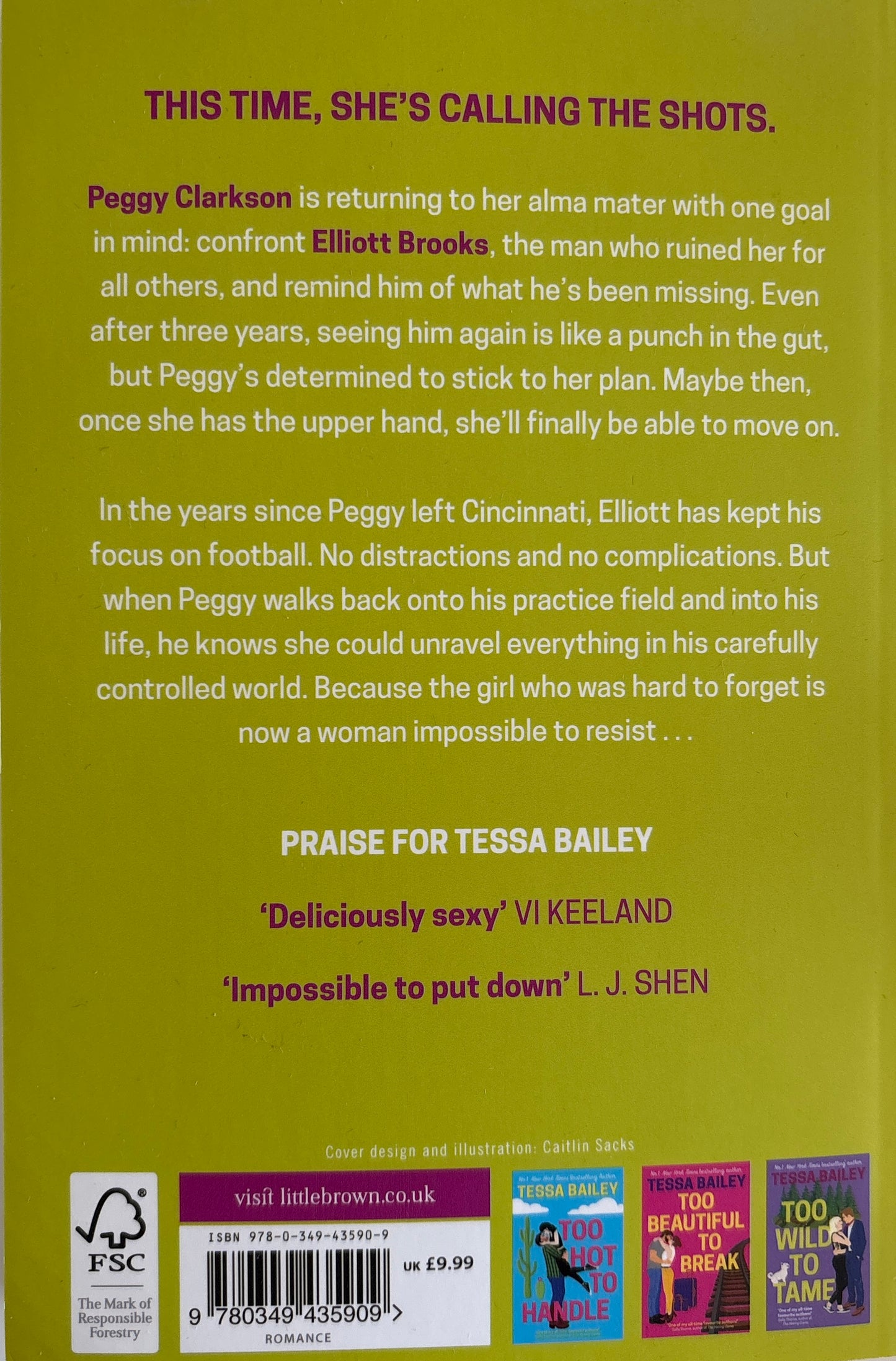 Bailey, Tessa: Too hard to forget