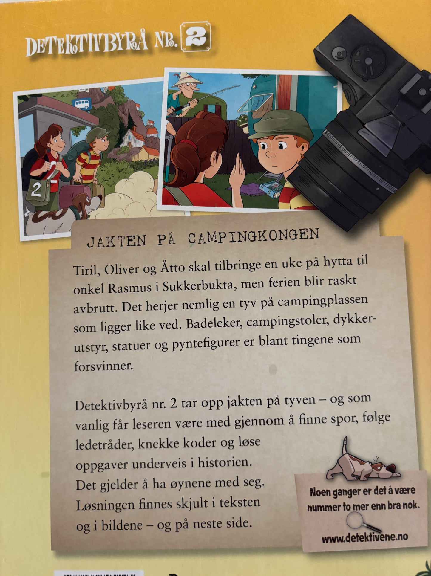 Horst, Jørn Lier: Detektivbyrå nr 2: Jakten på campingkongen