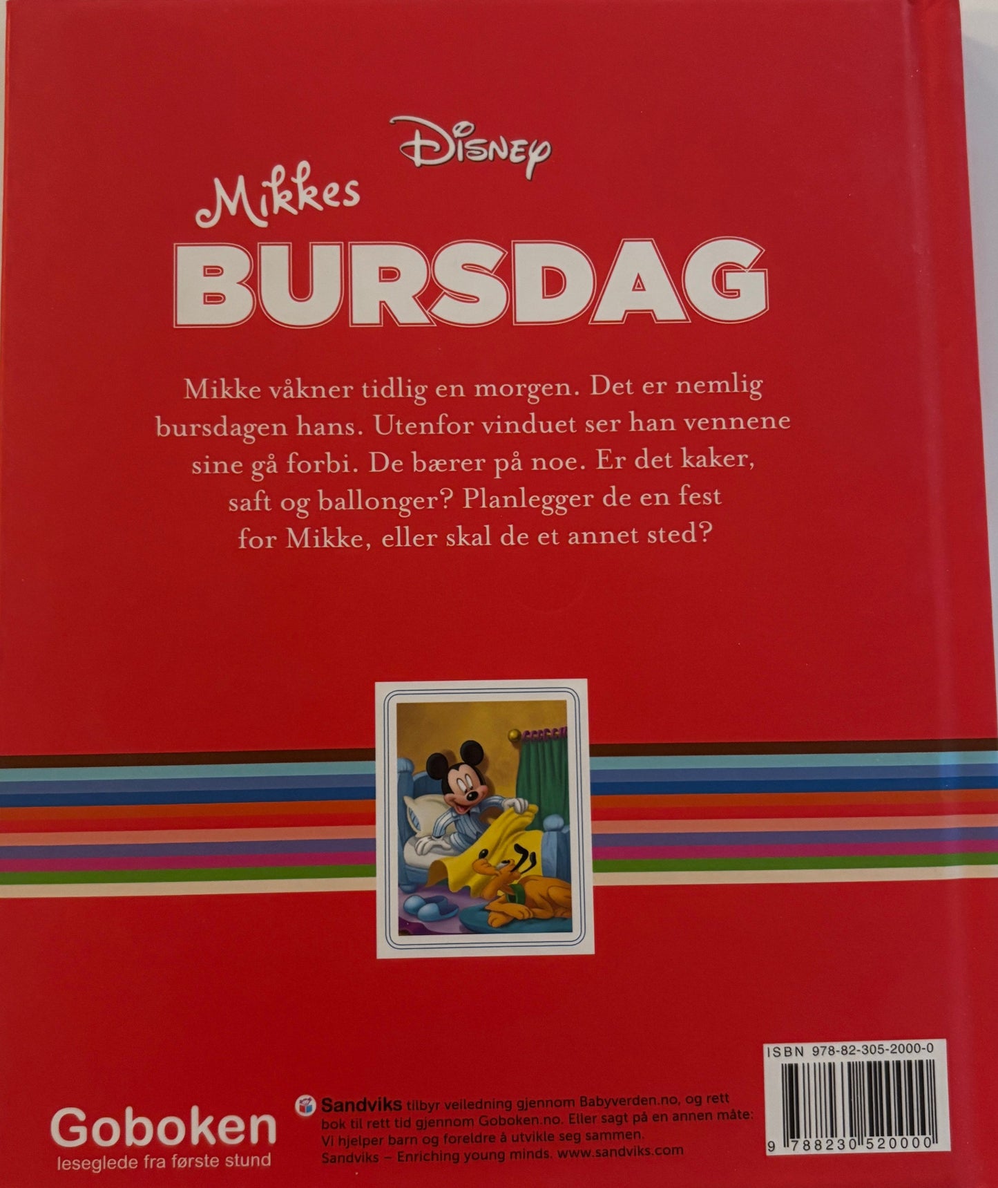 Disney - Mikkes bursdag