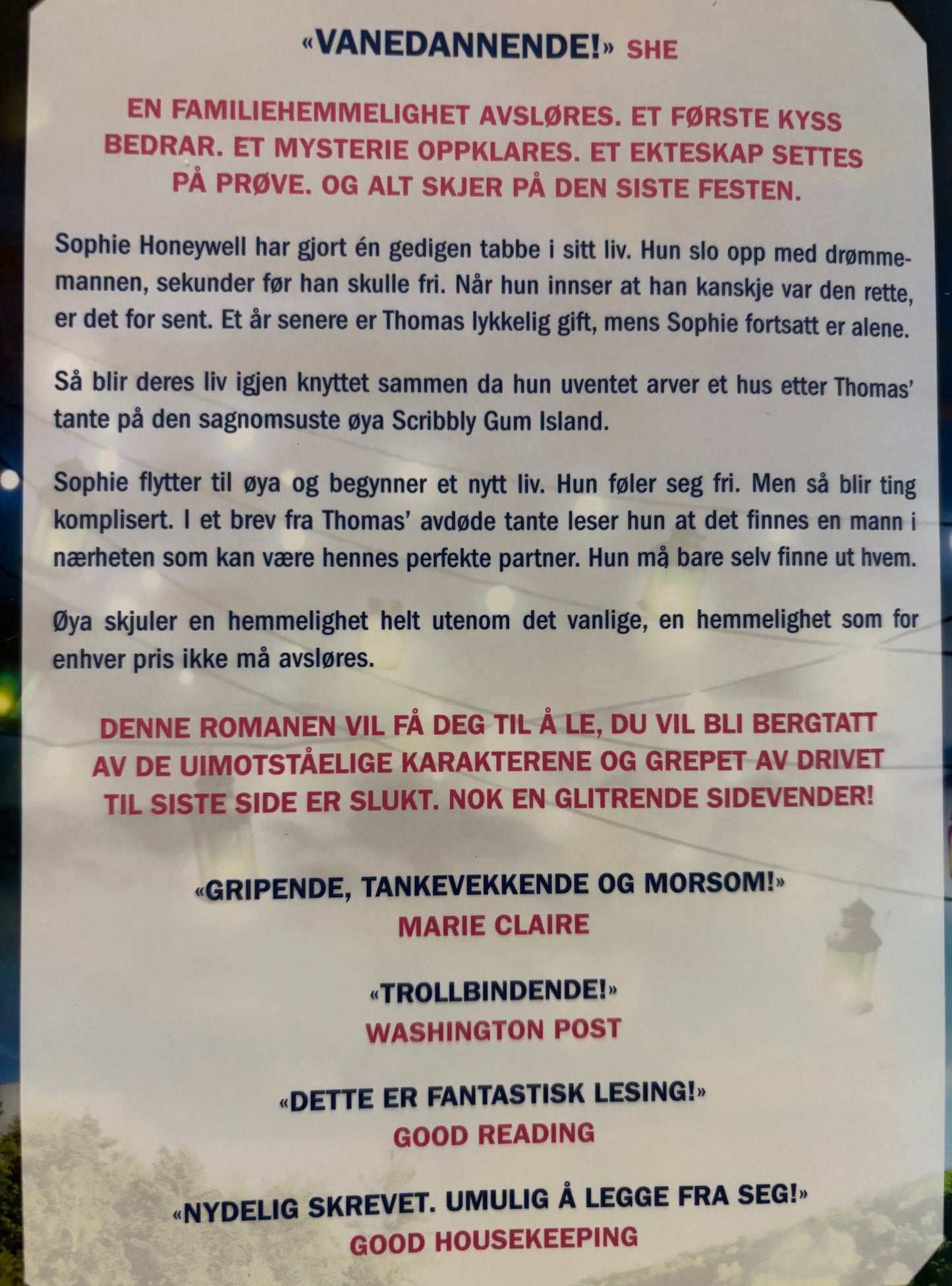 Moriarty, Liane: Den siste festen