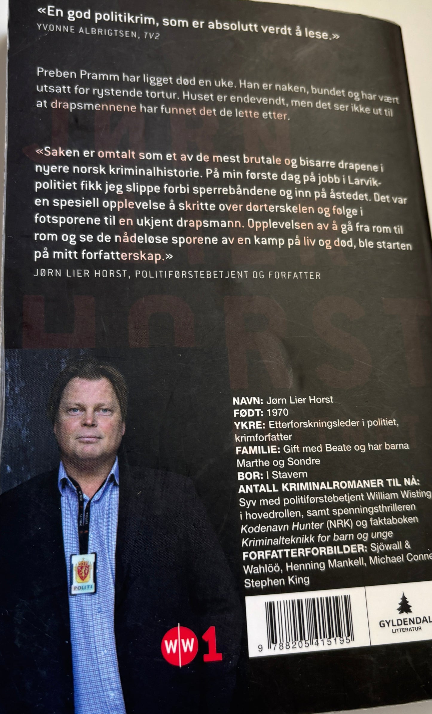 Lier Horst, Jørn: Nøkkelvitnet