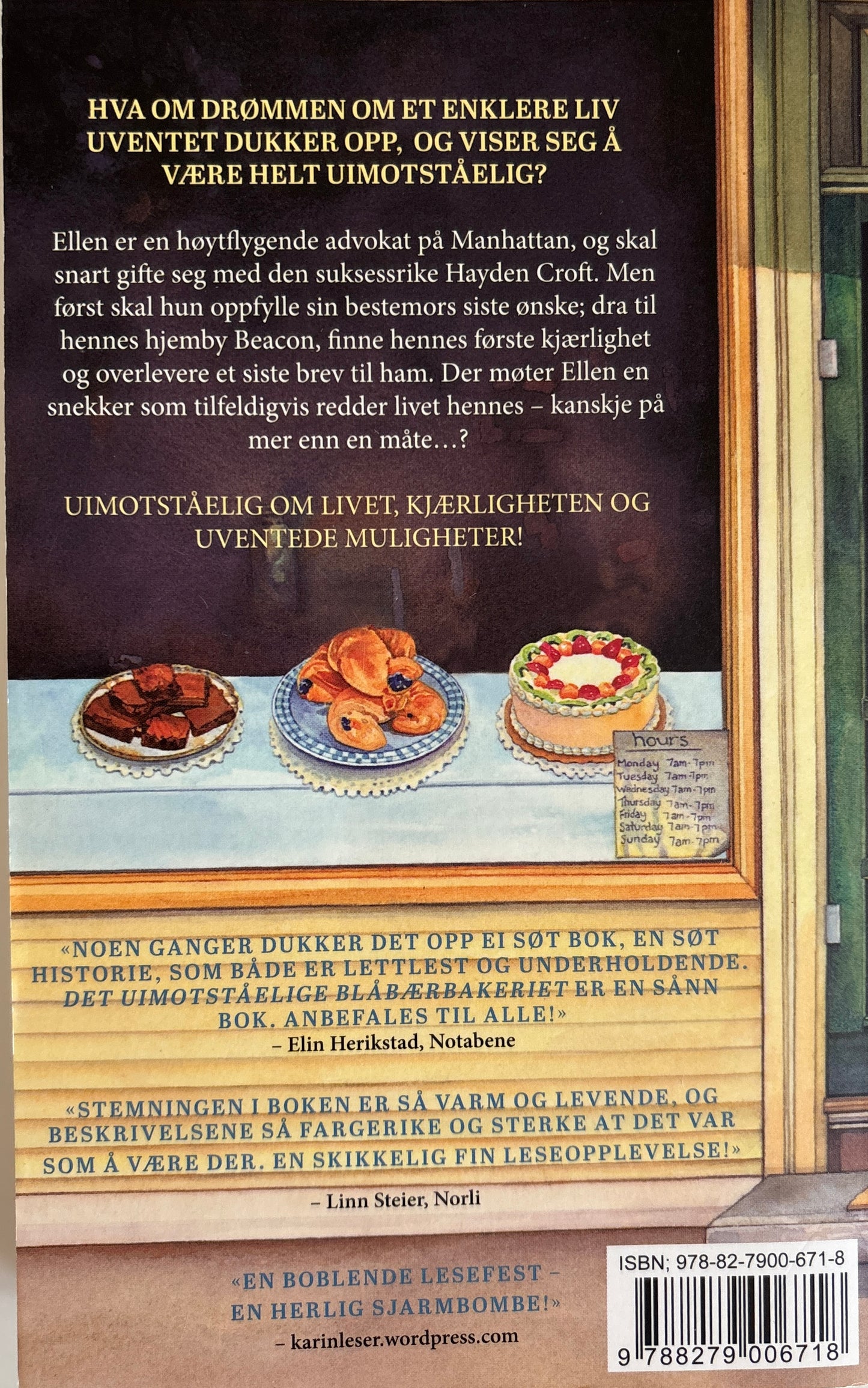 Simses, Mary: Det uimotståelige blåbærbakeriet