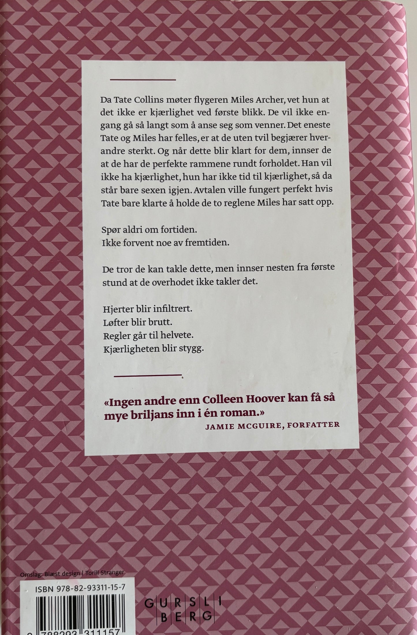 Hoover, Colleen: Stygg kjærlighet