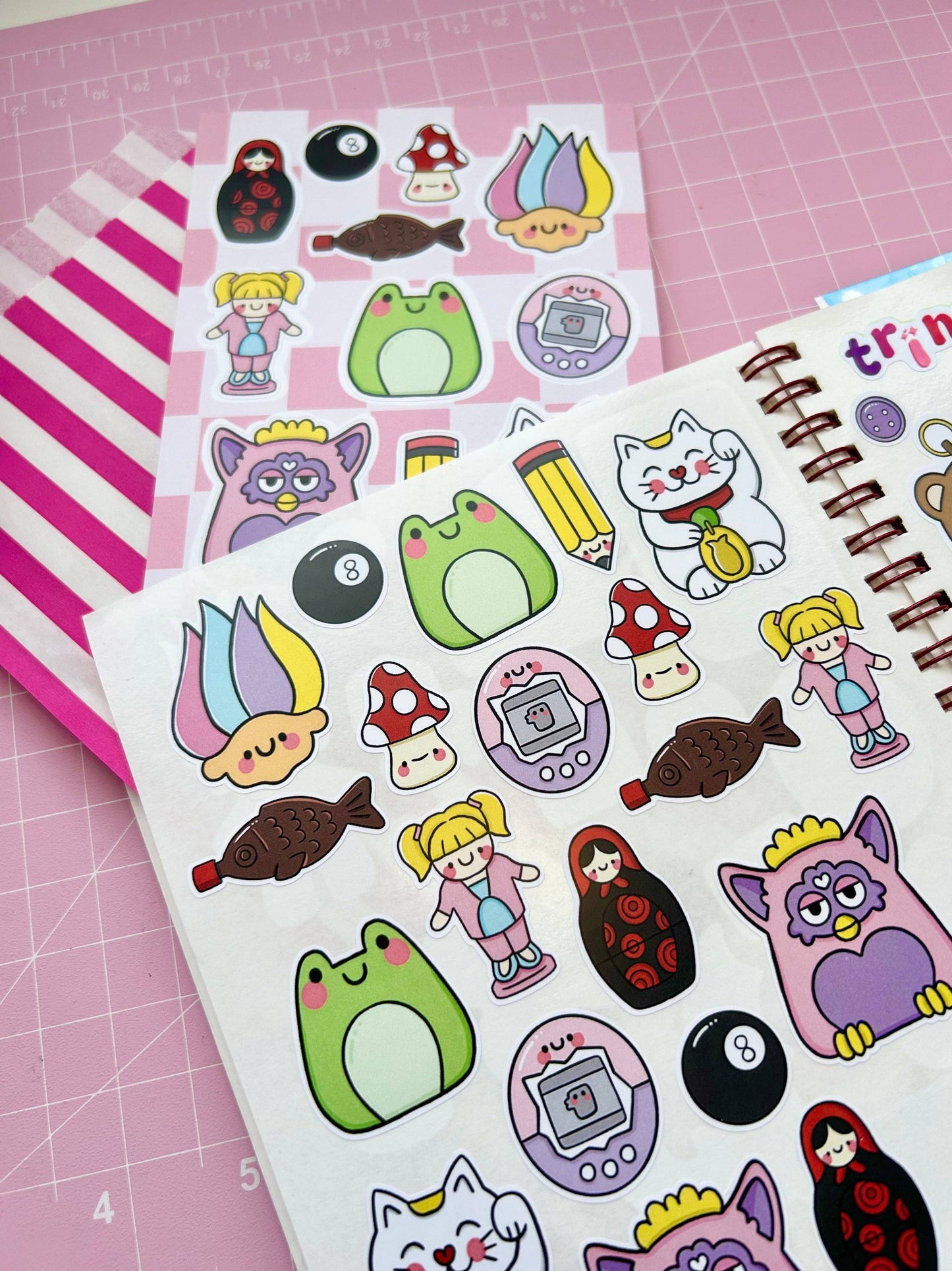 Trinket Collector Planner Sticker Sheet