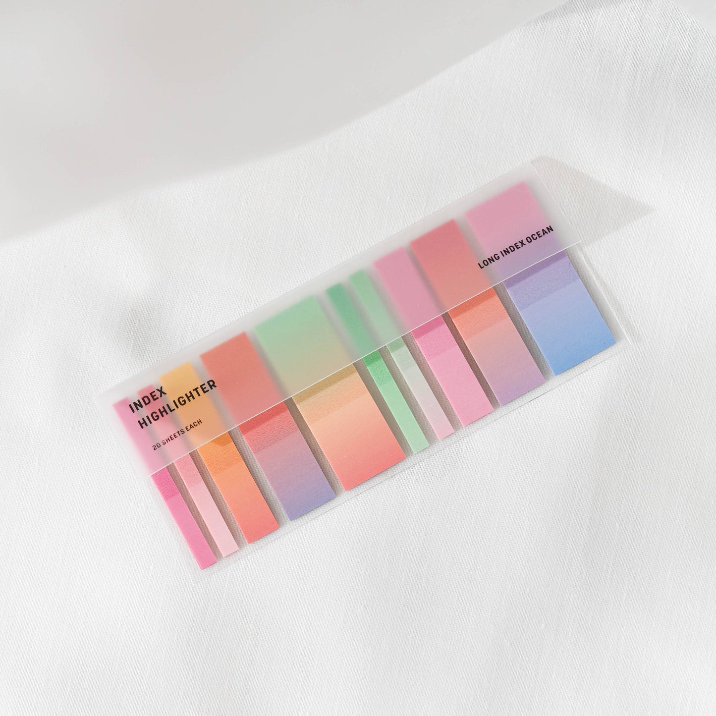 Rose twilight | Gjennomskinnelige selvklebende notislapper | Sidemarkører | Klistrelapper