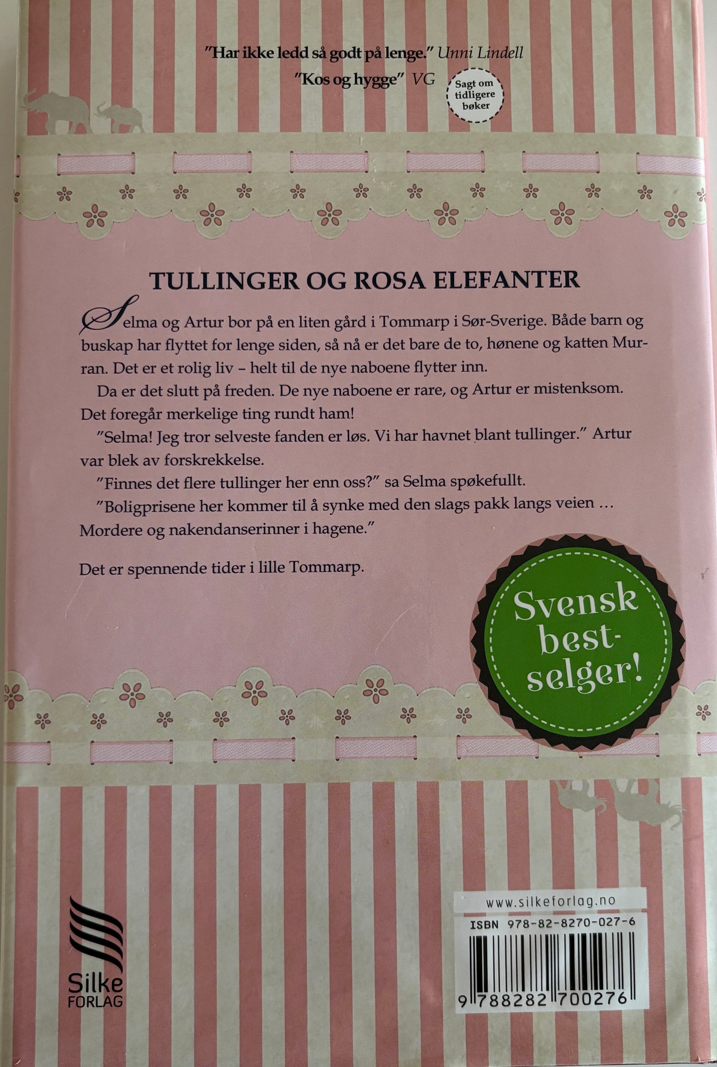Brunk Holmqvist, Karin: Rosa elefanter