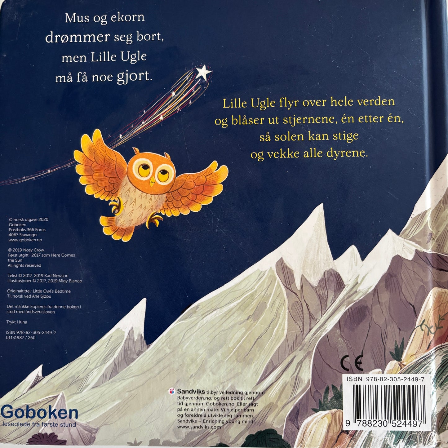 Newson, Karl: Leggetid for Lille Ugle