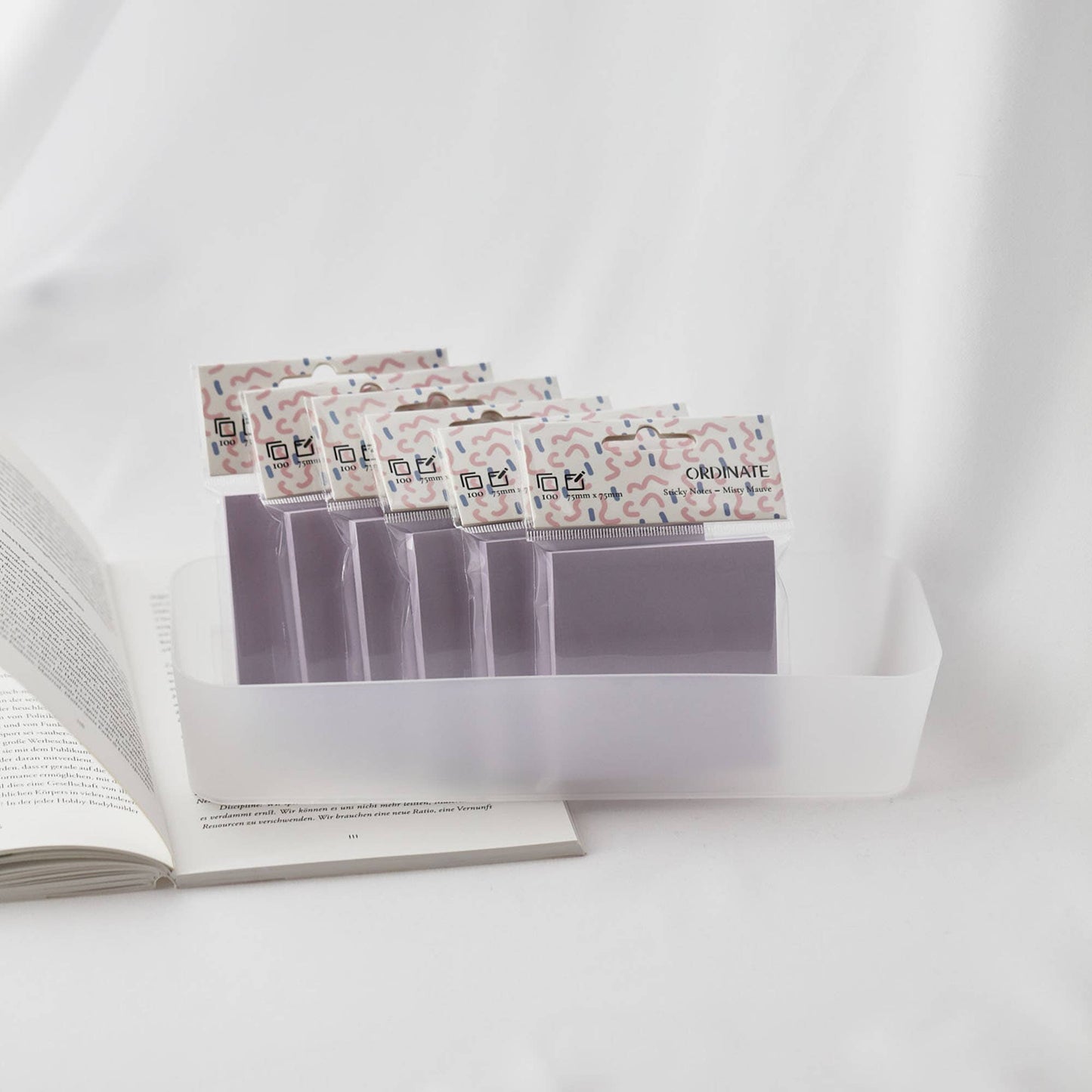 Misty Mauve Palette Collection Sticky Notes 75mm/100 ark