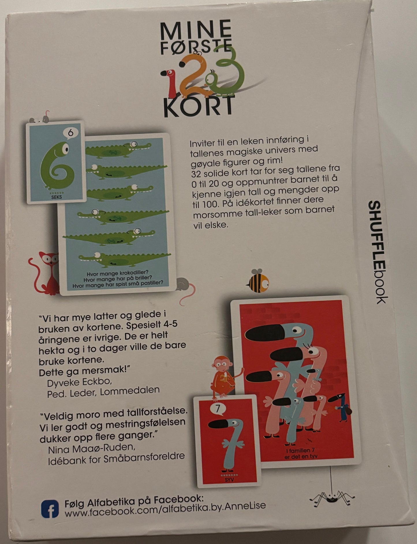 Borgen, Anne- Lise: Alfabetika: Mine første 123 kort