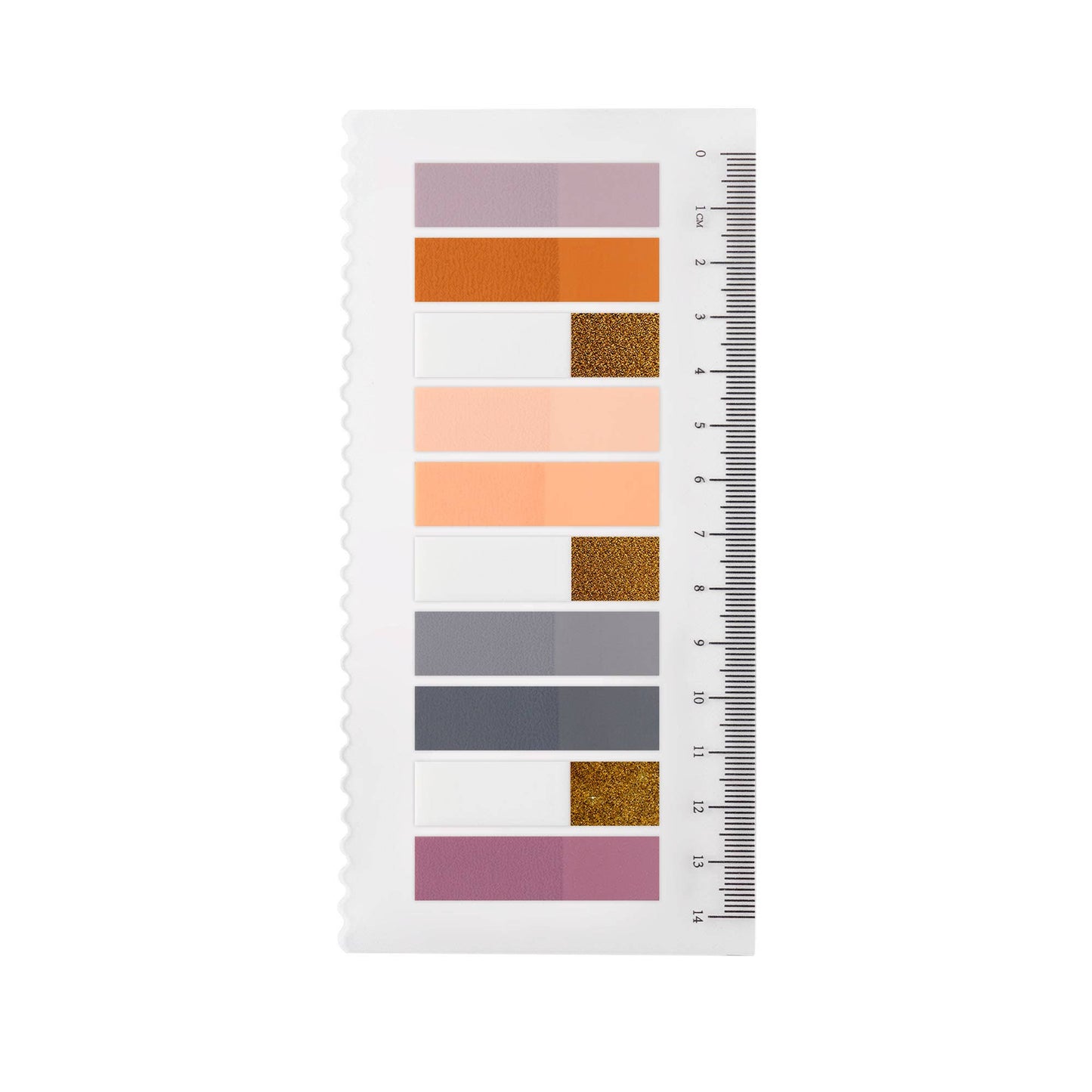 Golden Autumn Glow Sidemarkører | Selvklebende notislapper | Klistrelapper
