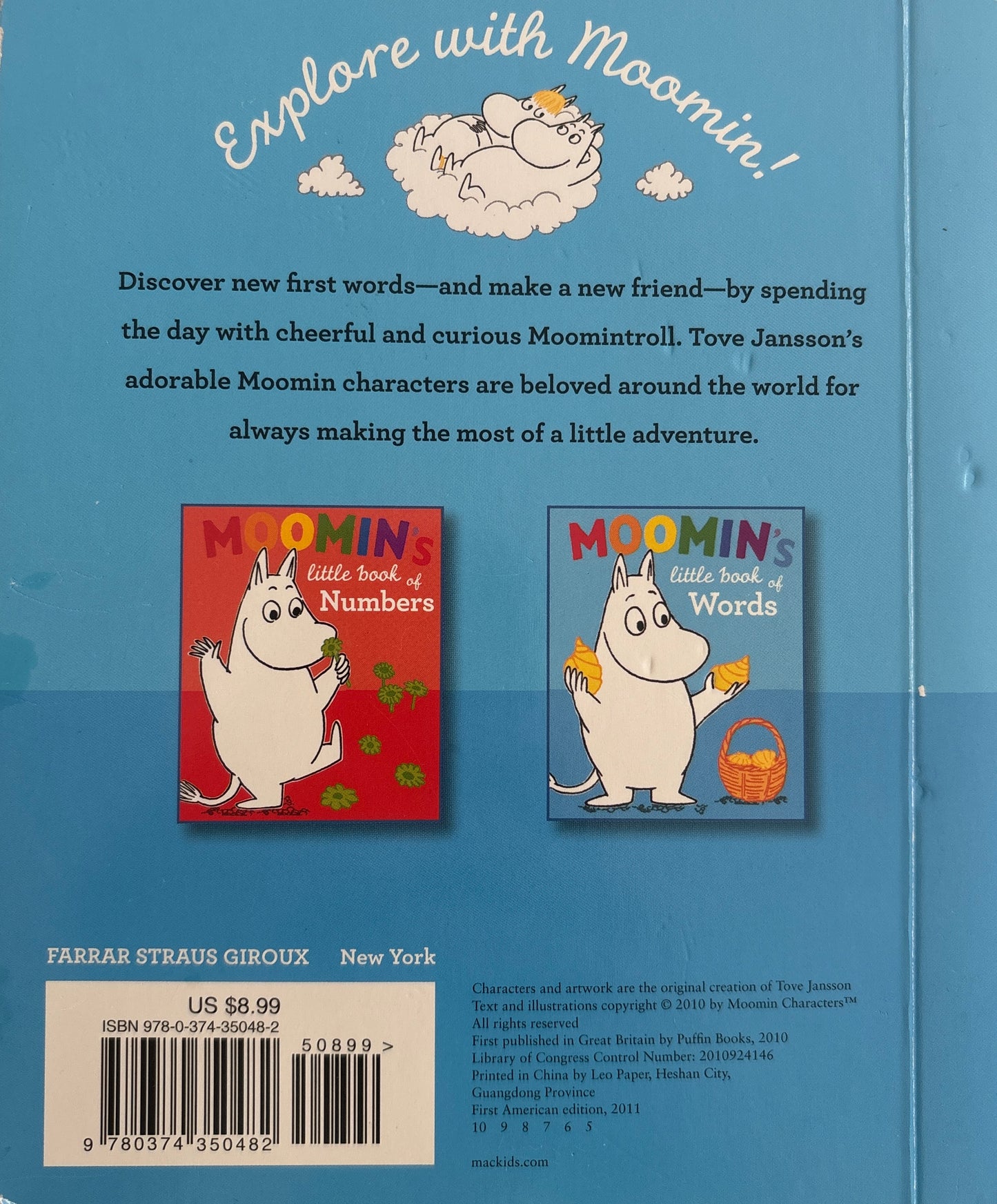 Moomins little book of words