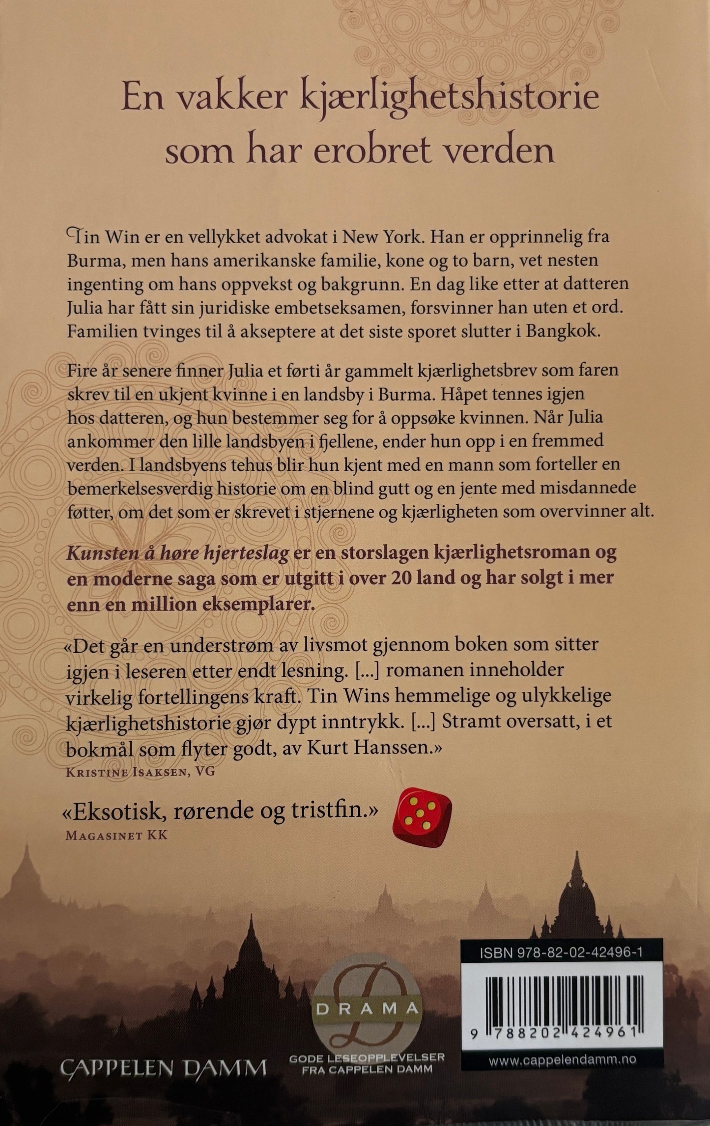 Sendker, Jan-Philipp: Kunsten å høre hjerteslag
