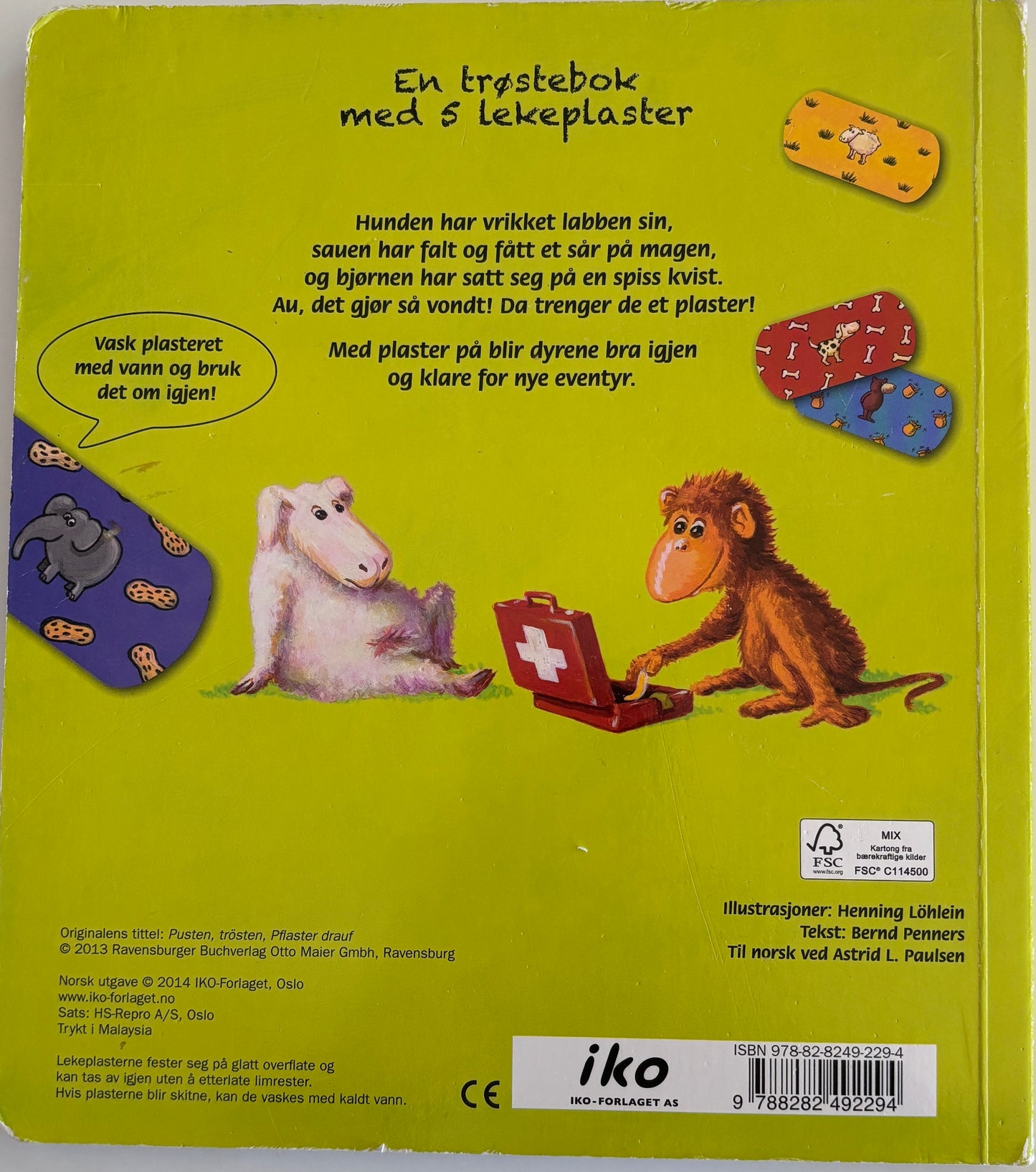 Lohlein, Henning: Blåse, trøste- og plaster på!