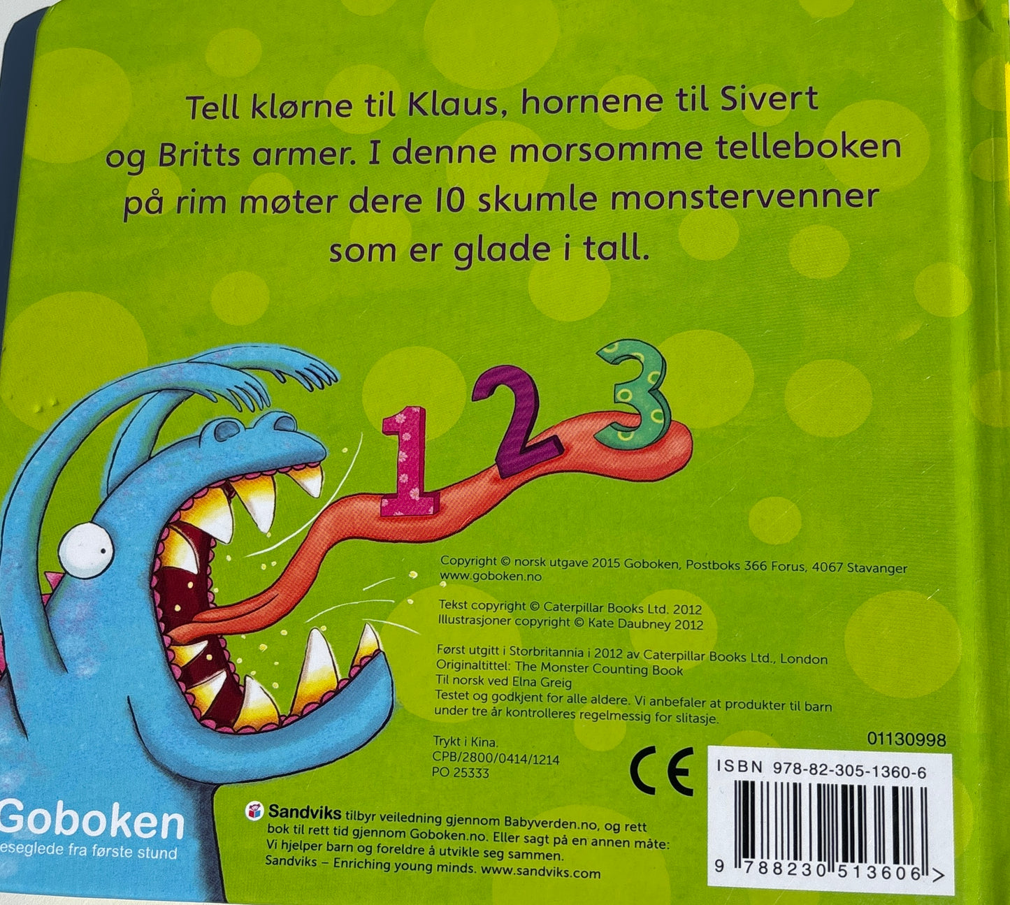 Daubney, Kate: Monster-telleboken