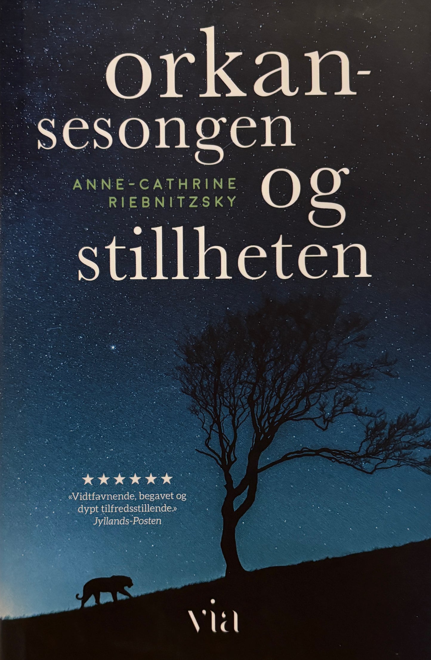 Riebnitzsky, Anne-Cathrine: Orkansesongen og stillheten