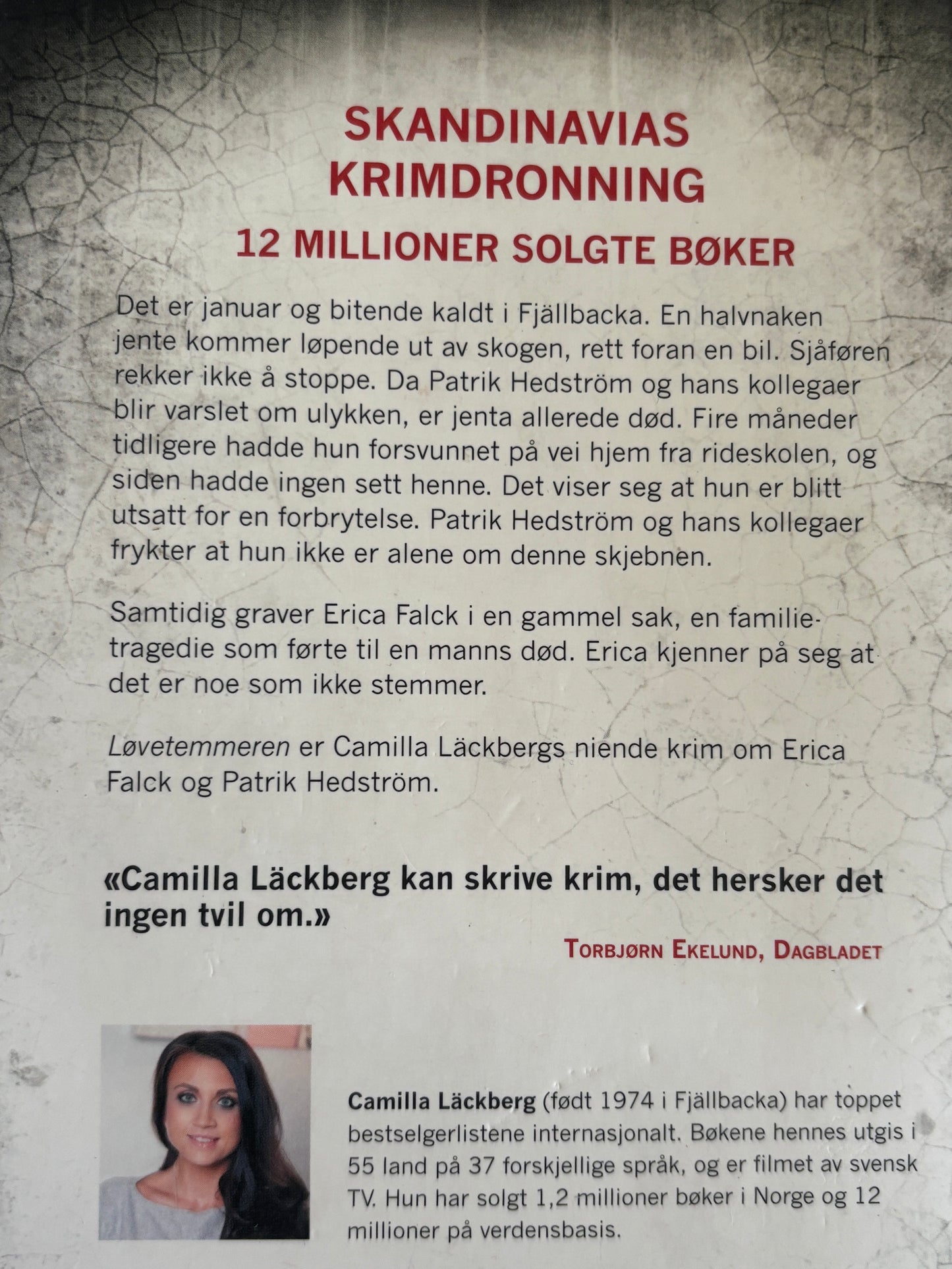 Lackberg, Camilla: Løvetemmeren