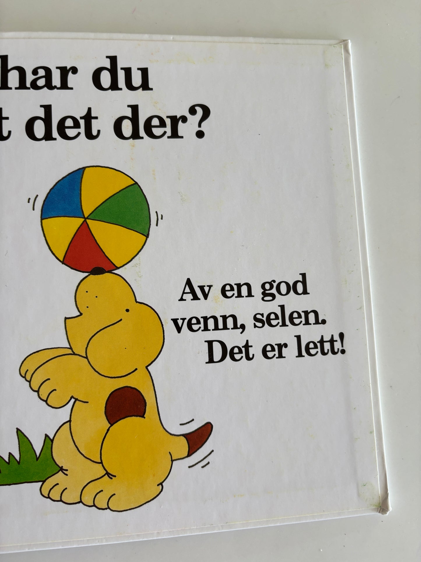 Hill, Eric: Tassen på sirkus