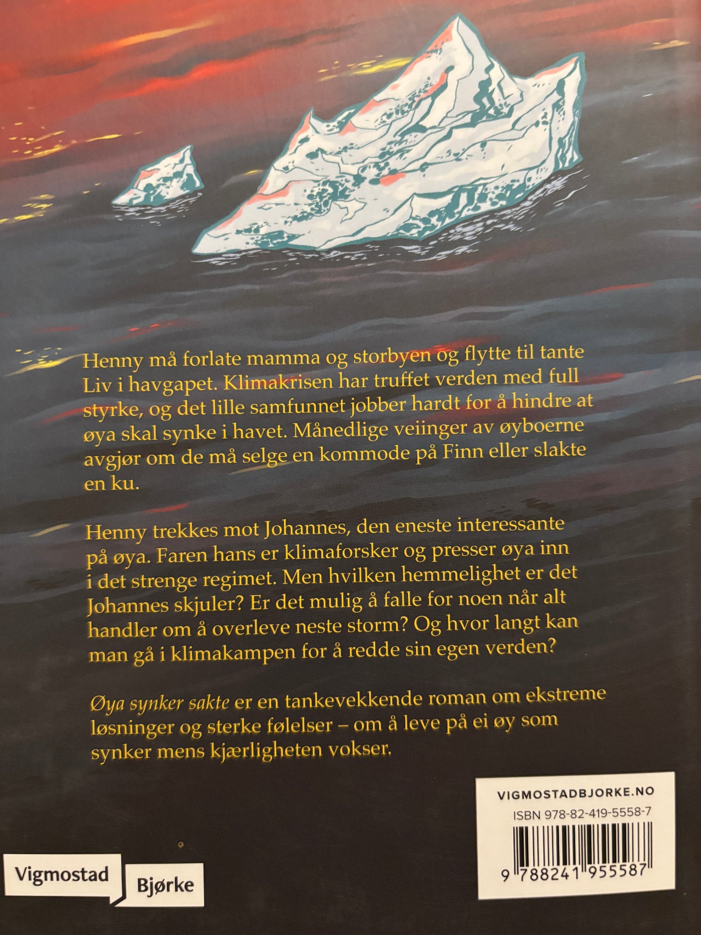 Mathiassen, Sanne: Øya synker sakte