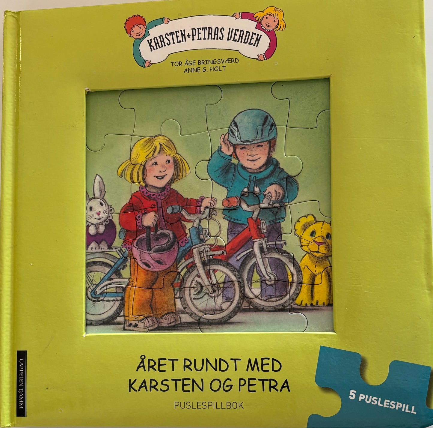 Bringsværd: Tor Åge: Året rundt med Karsten og Petra: Puslespillbok