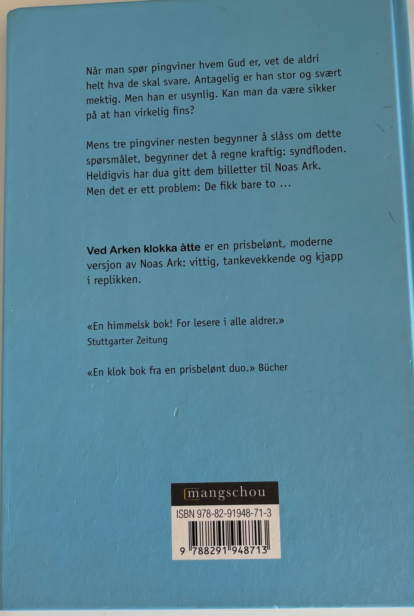 Hub, Ulrich: Ved Arken klokka åtte