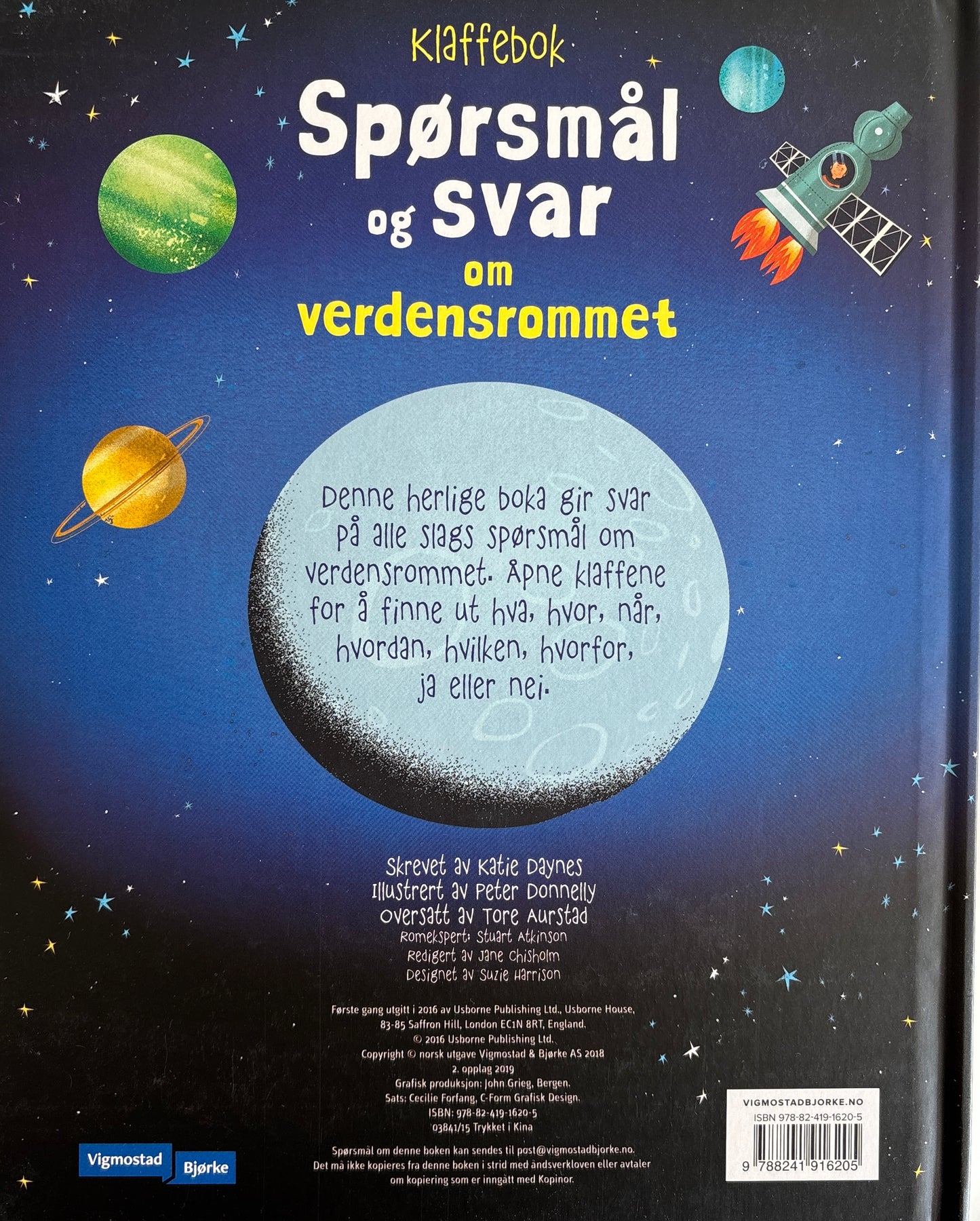 Daynes, Katie: Spørsmål og svar om verdensrommet