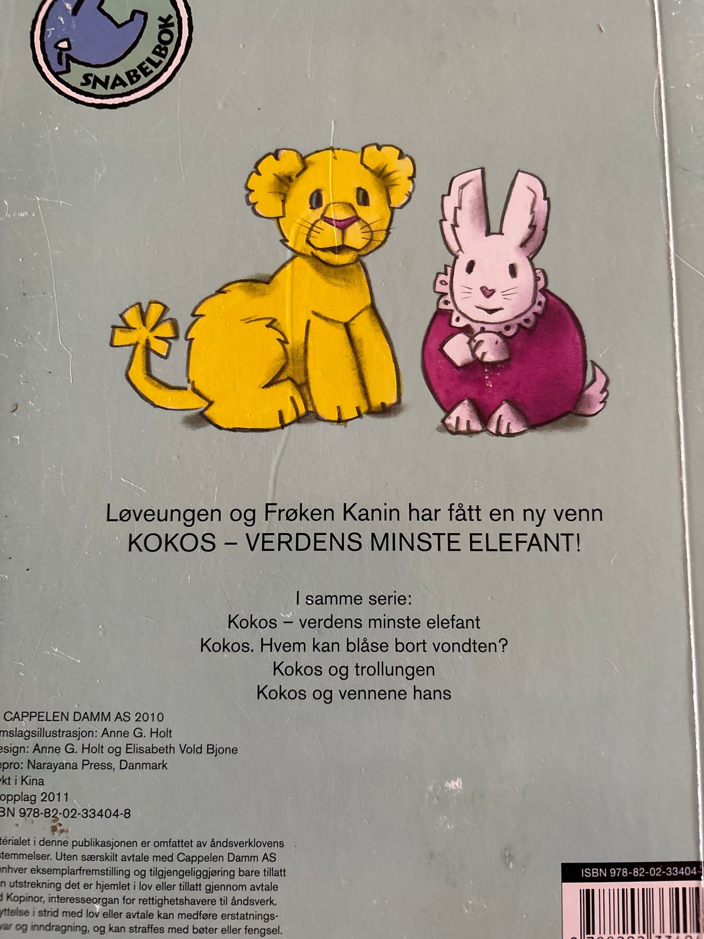 Bringsværd, Tor Åge: Kokos og larven, klaffebok