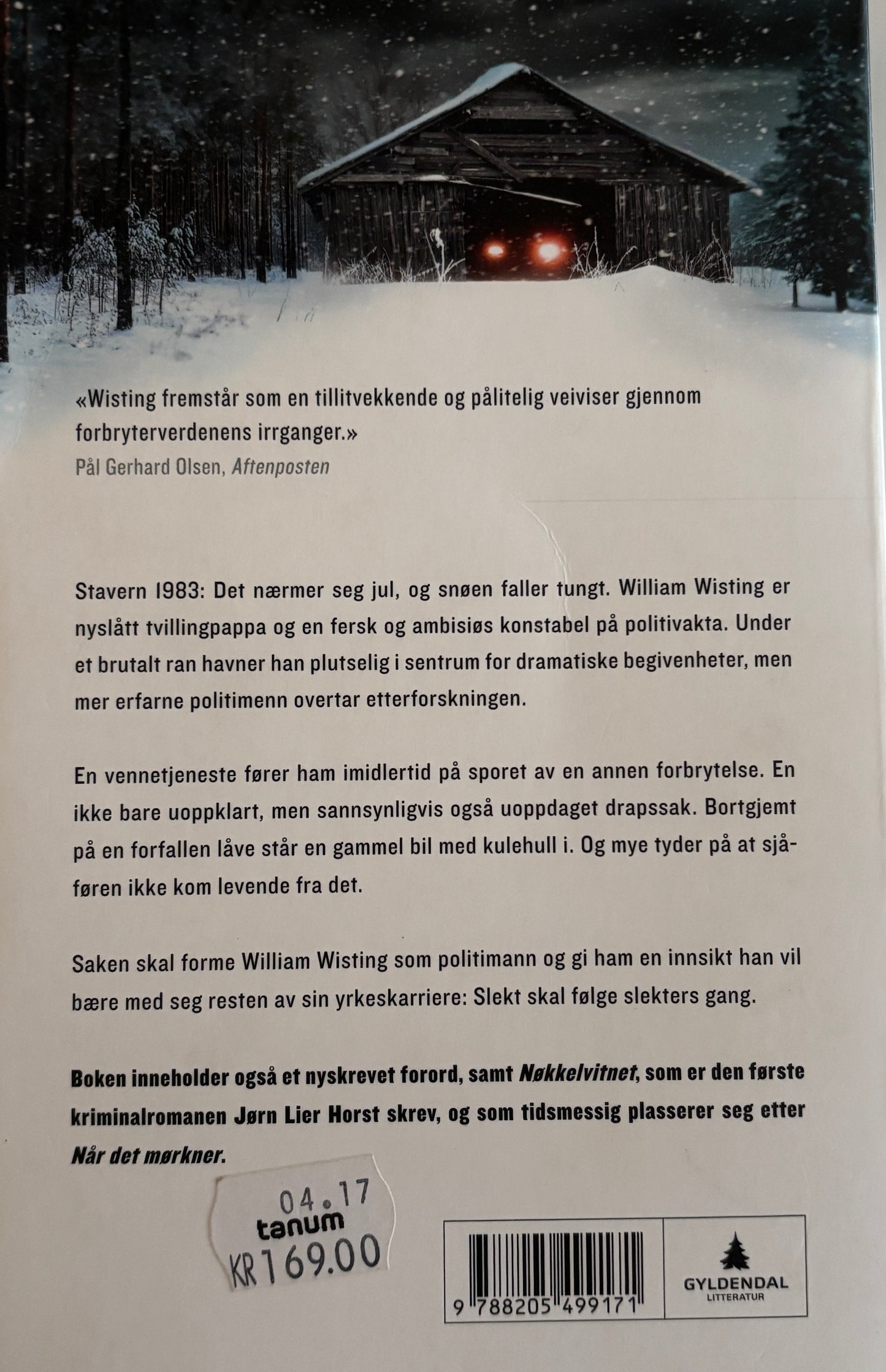 Lier Horst, Jørn: Når det mørkner
