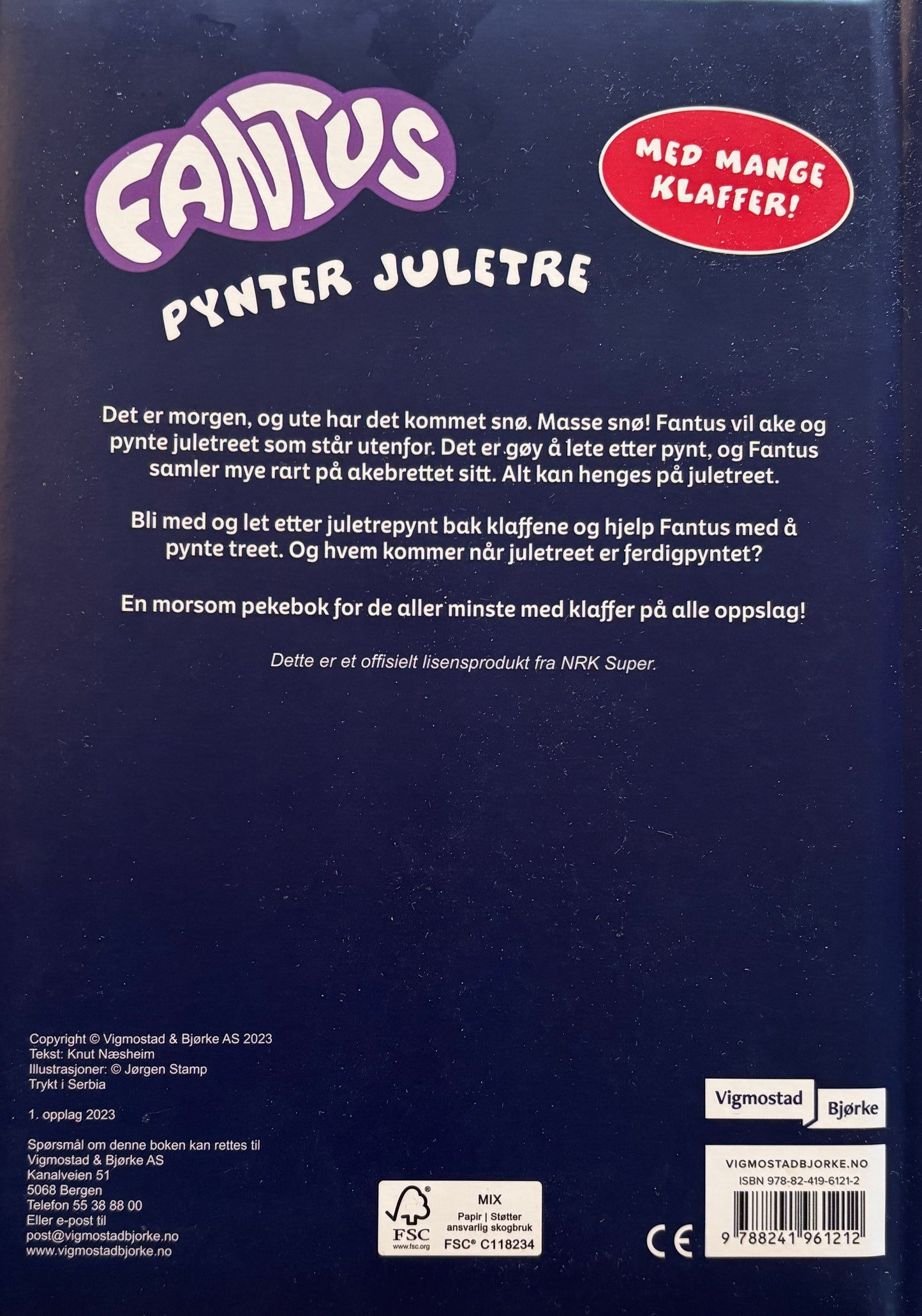 Fantus pynter juletre
