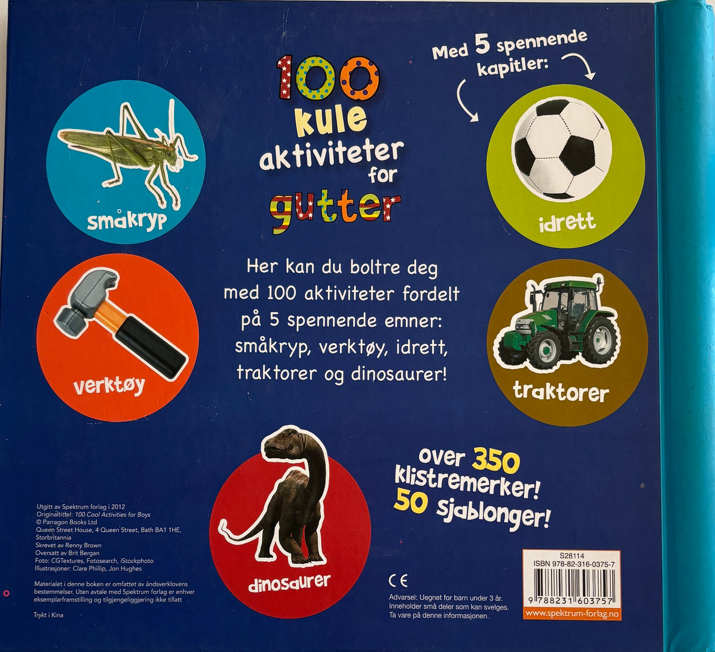 Brown, Renny: 100 kule aktiviteter for gutter