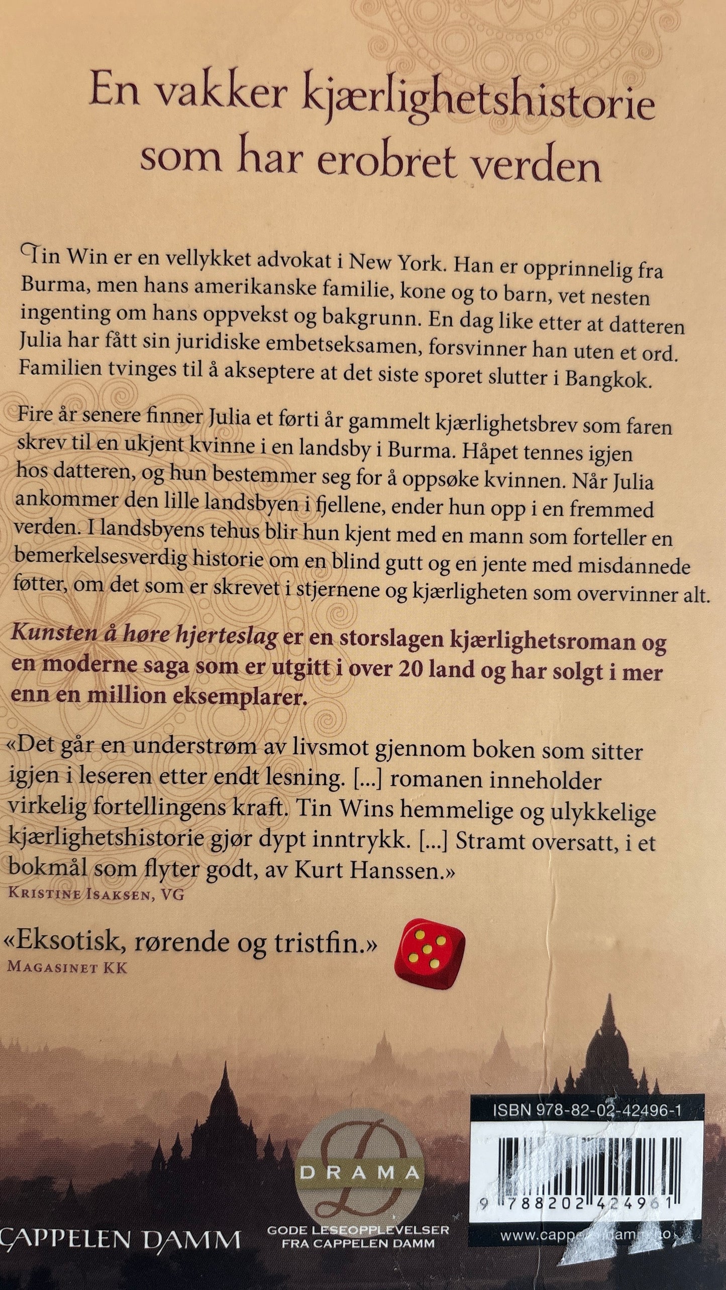 Sendker, Jan-Philipp: Kunsten å høre hjerteslag