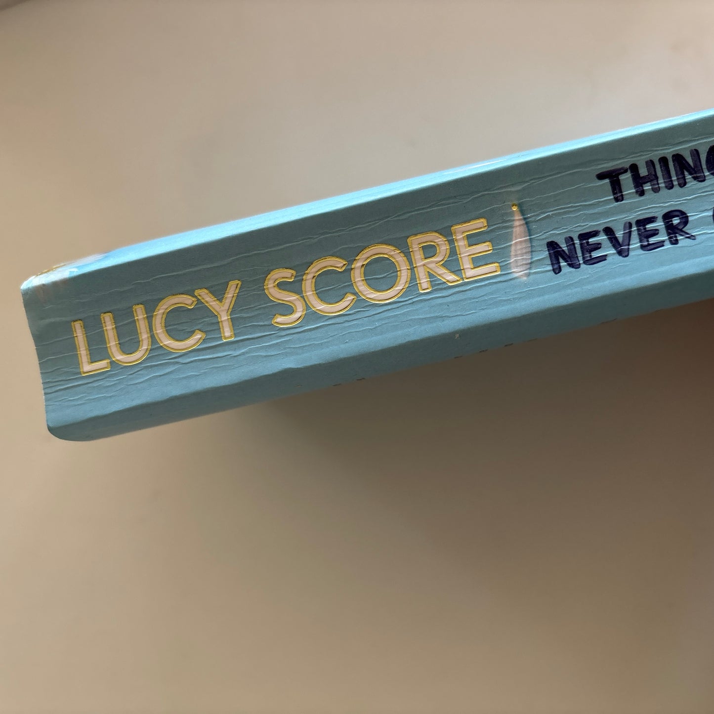 Score, Lucy: Things we never got over