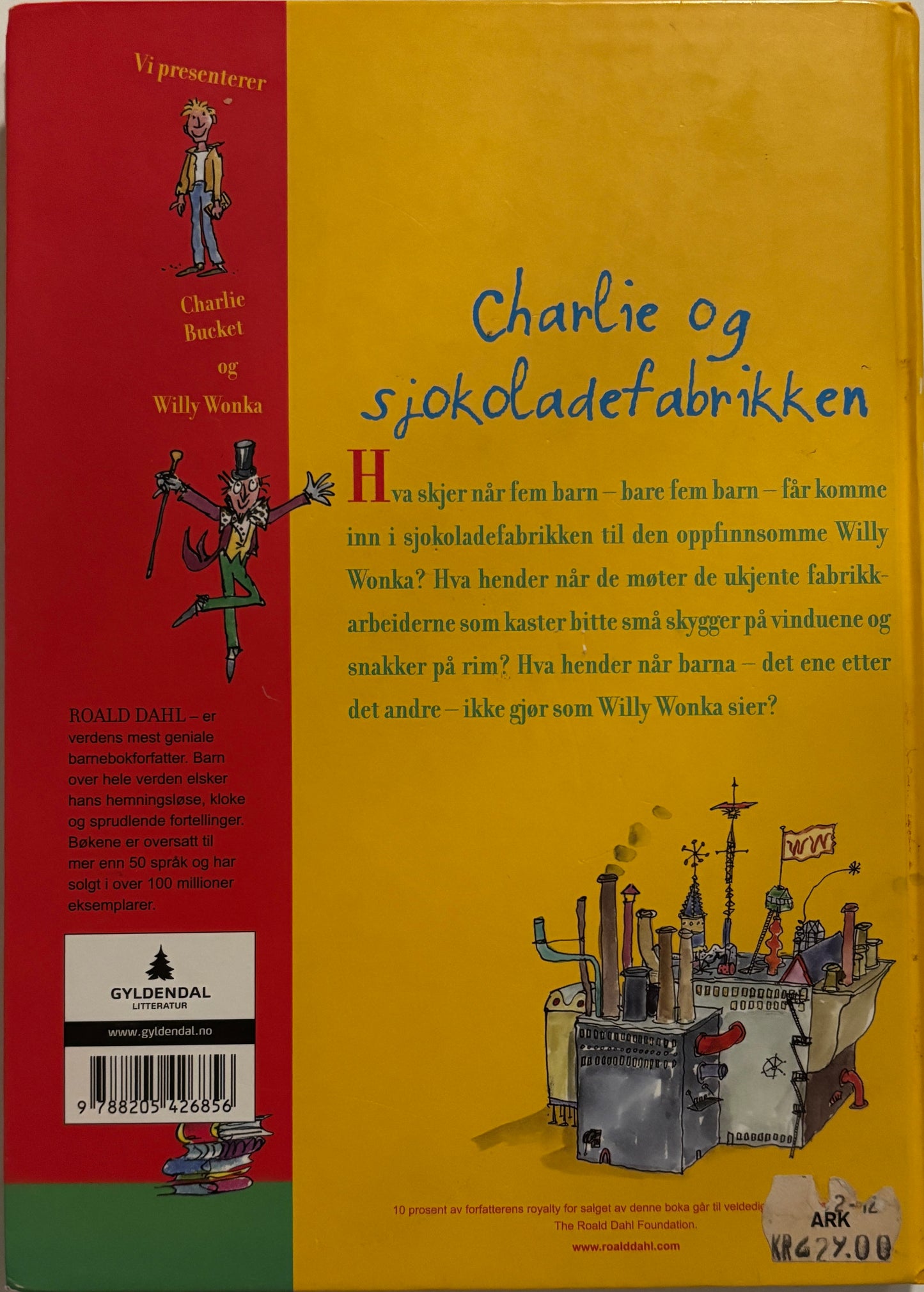 Dahl, Roald: Charlie og sjokoladefabrikken