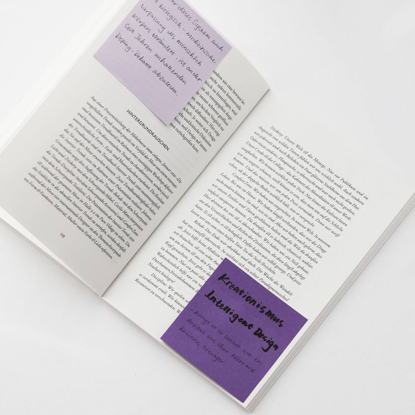 Velvet Amethyst Palette Collection Sticky Notes 75mm/100 ark