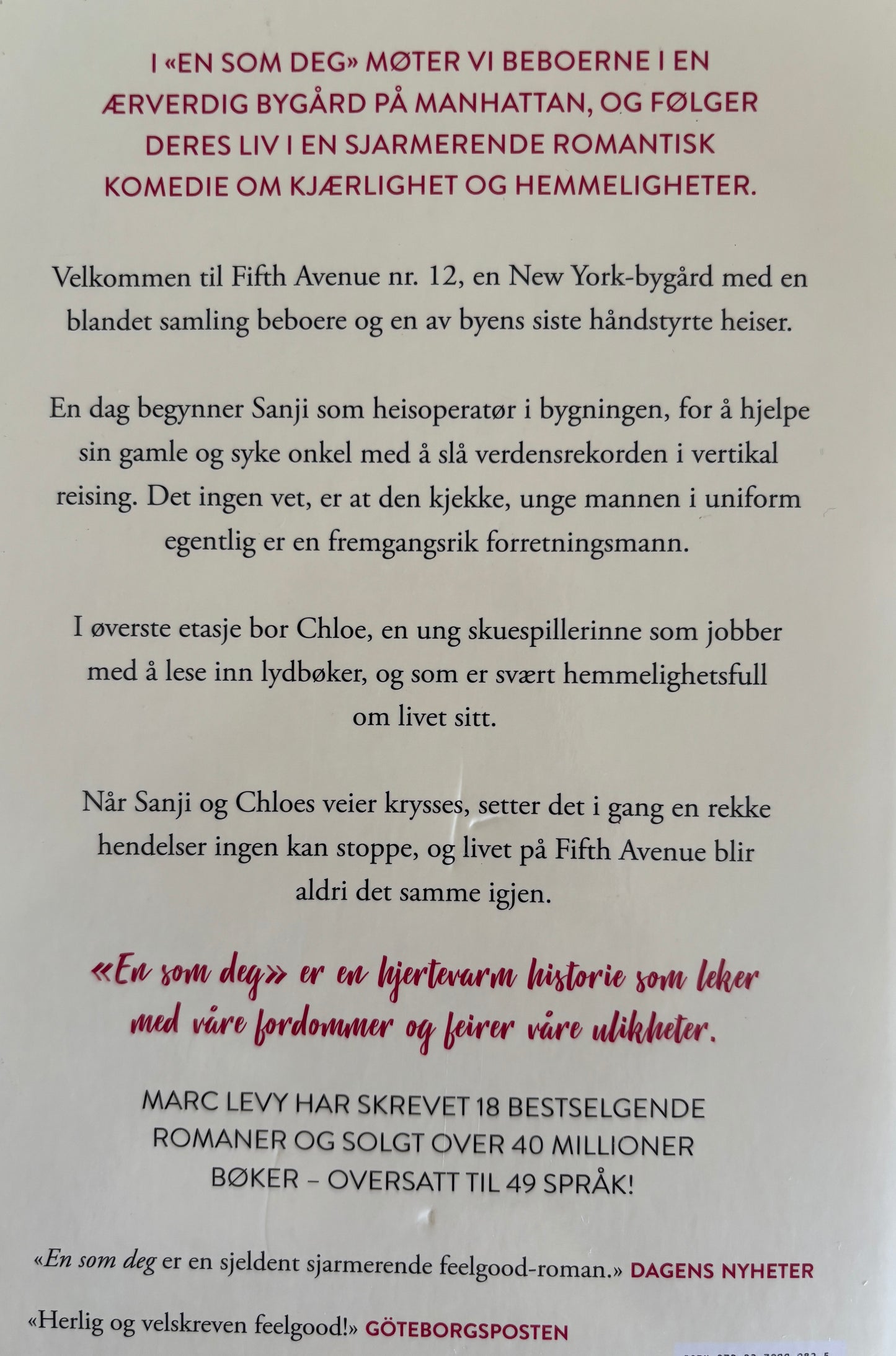 Levy, Marc: En som deg