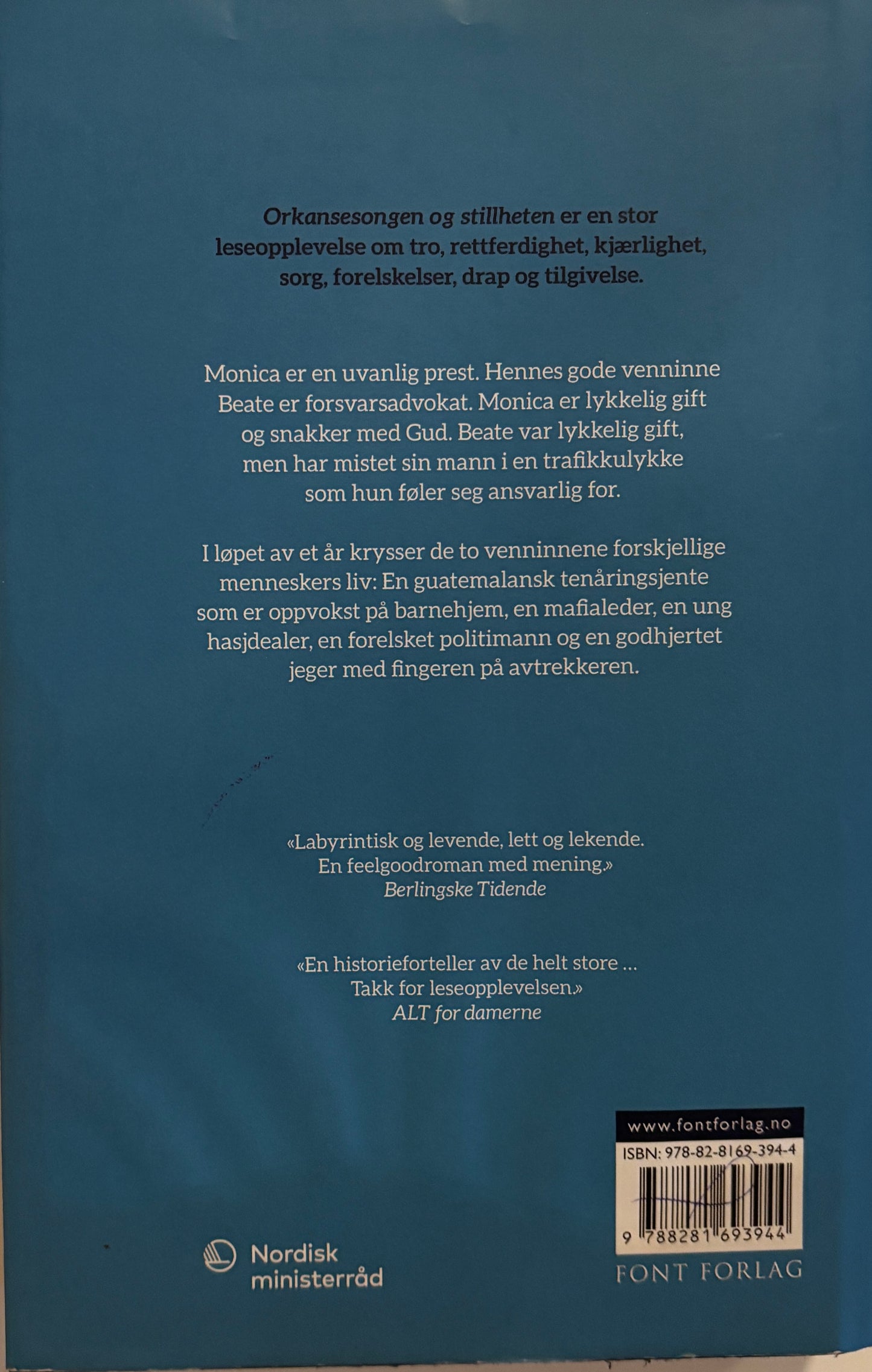Riebnitzsky, Anne-Cathrine: Orkansesongen og stillheten