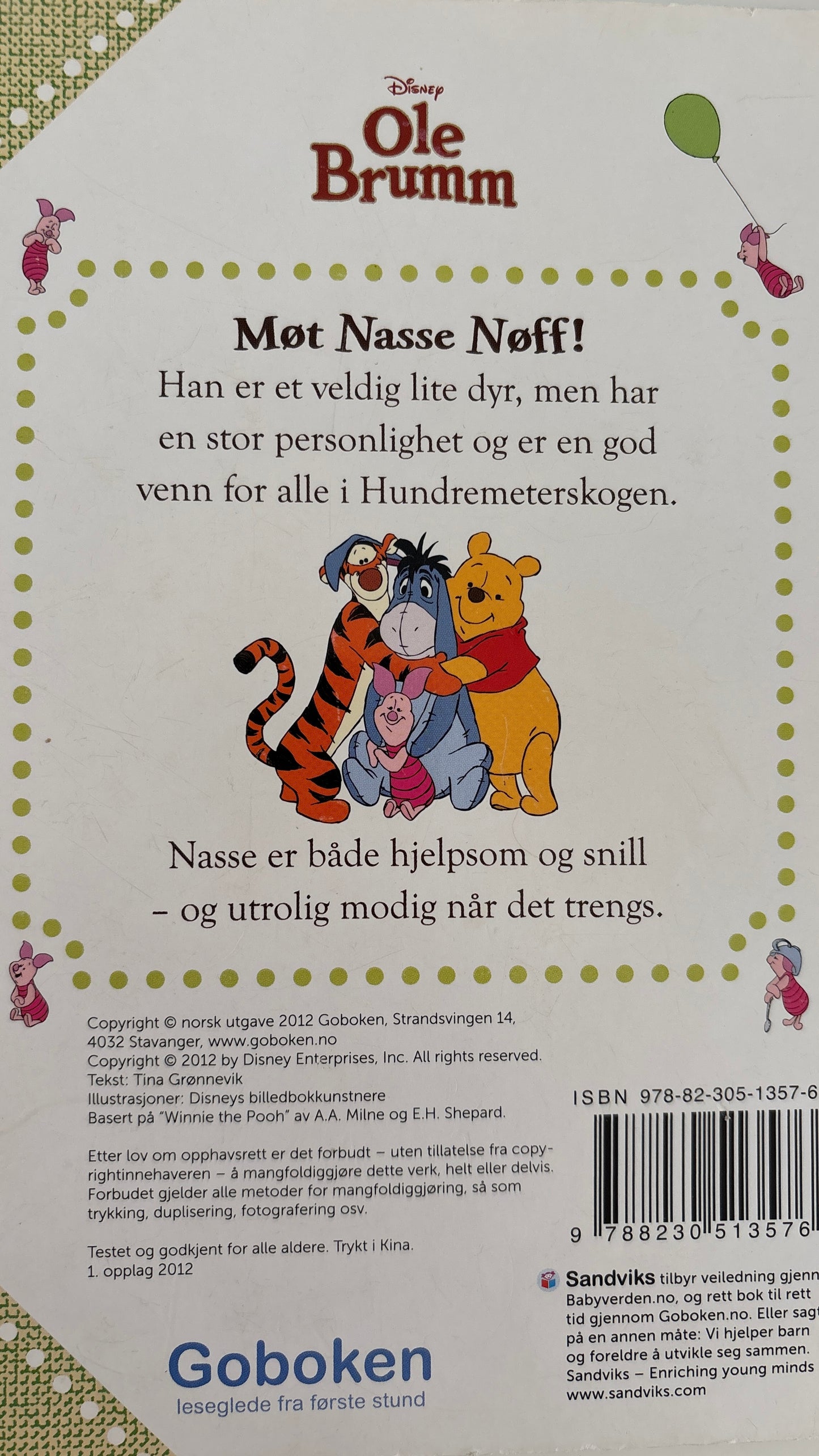 Disney: Ole Brumm: Nasse Nøff