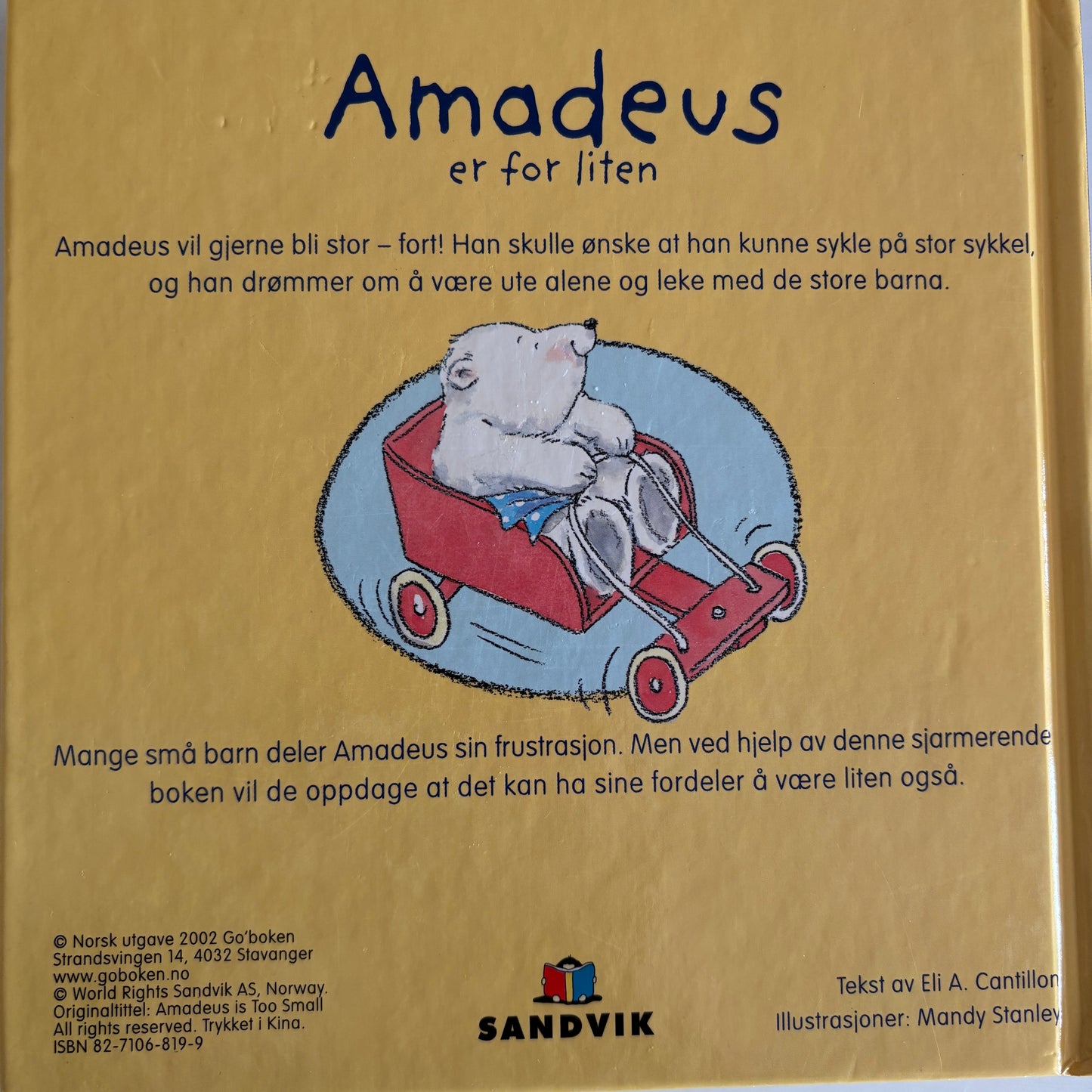 Goboken: Amadeus er for liten