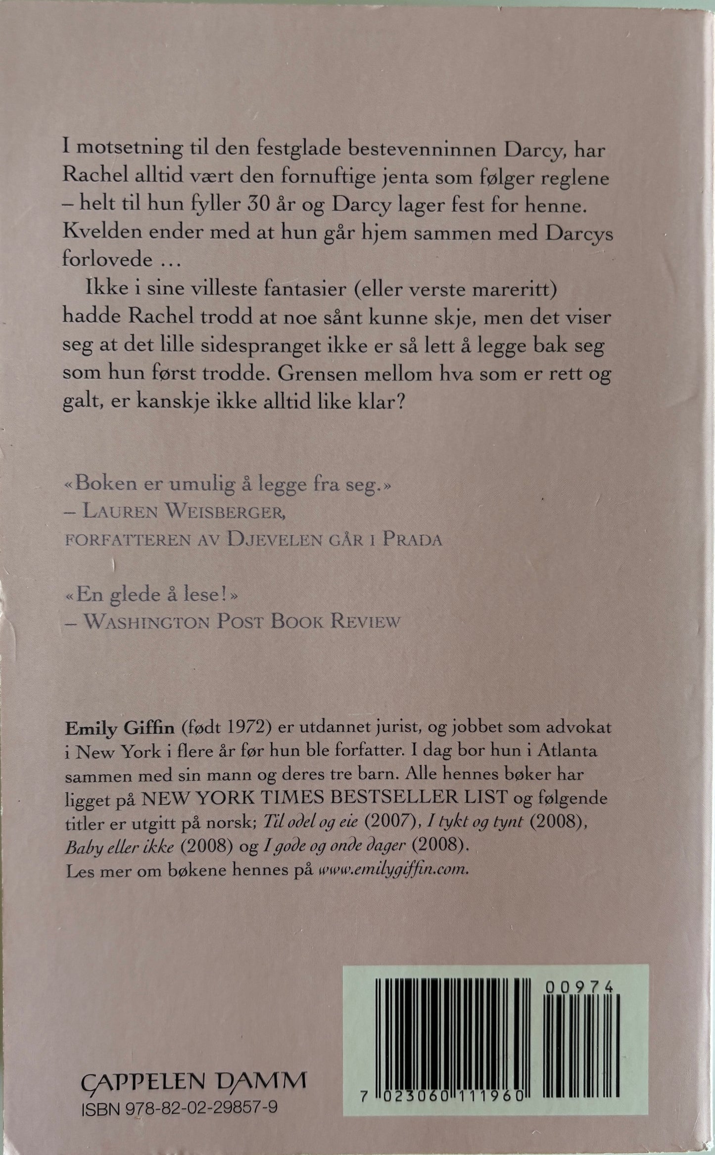 Griffin, Emily: Til odel og eie