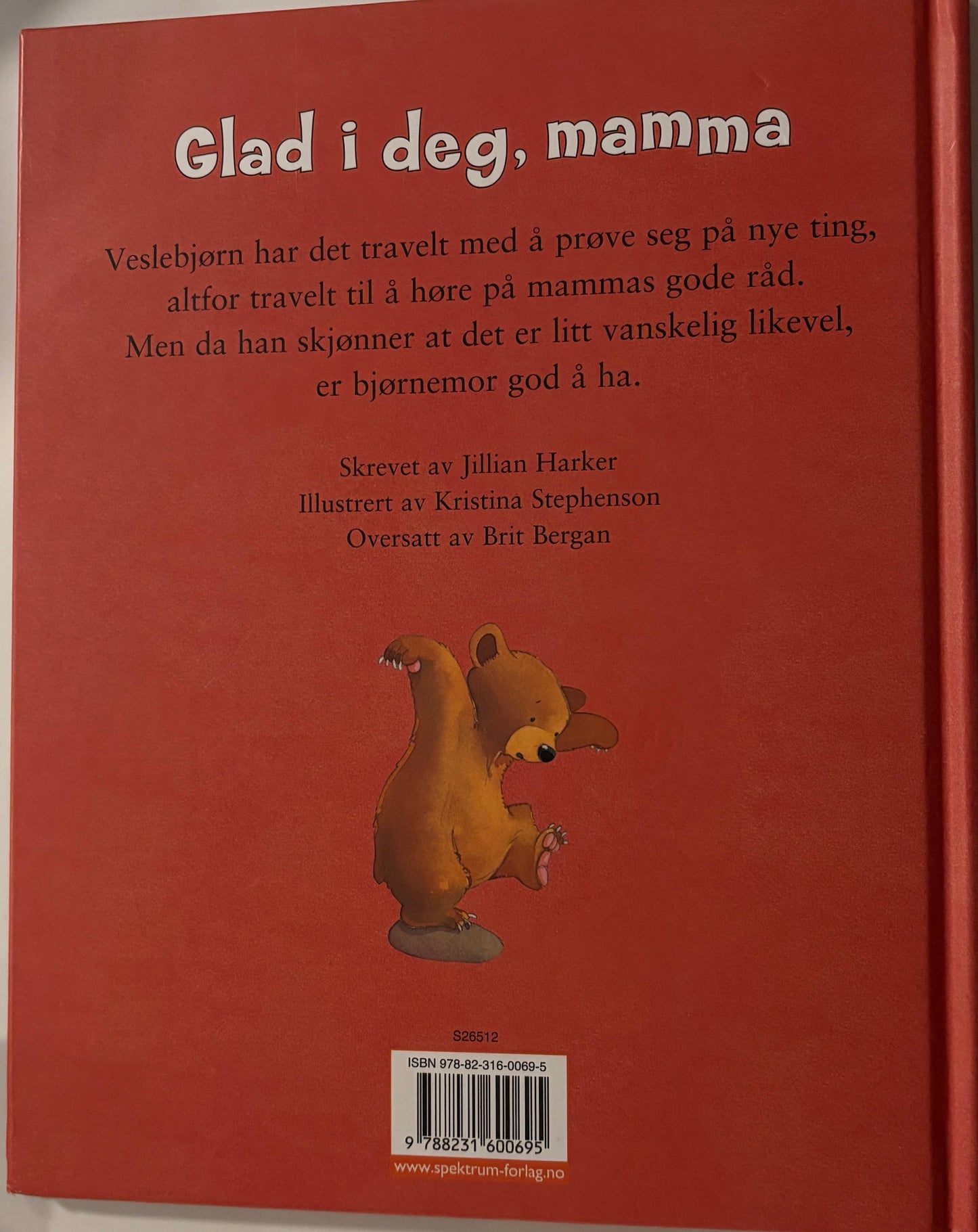 Harker, Jillian: Glad i deg, mamma