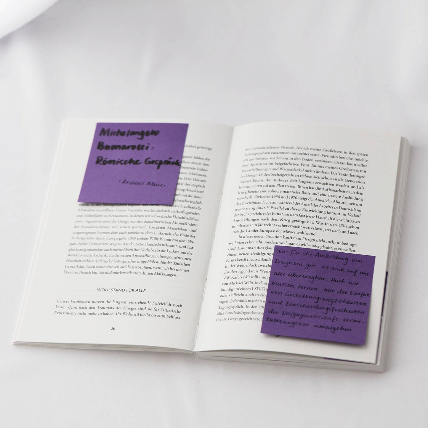 Velvet Amethyst Palette Collection Sticky Notes 75mm/100 ark