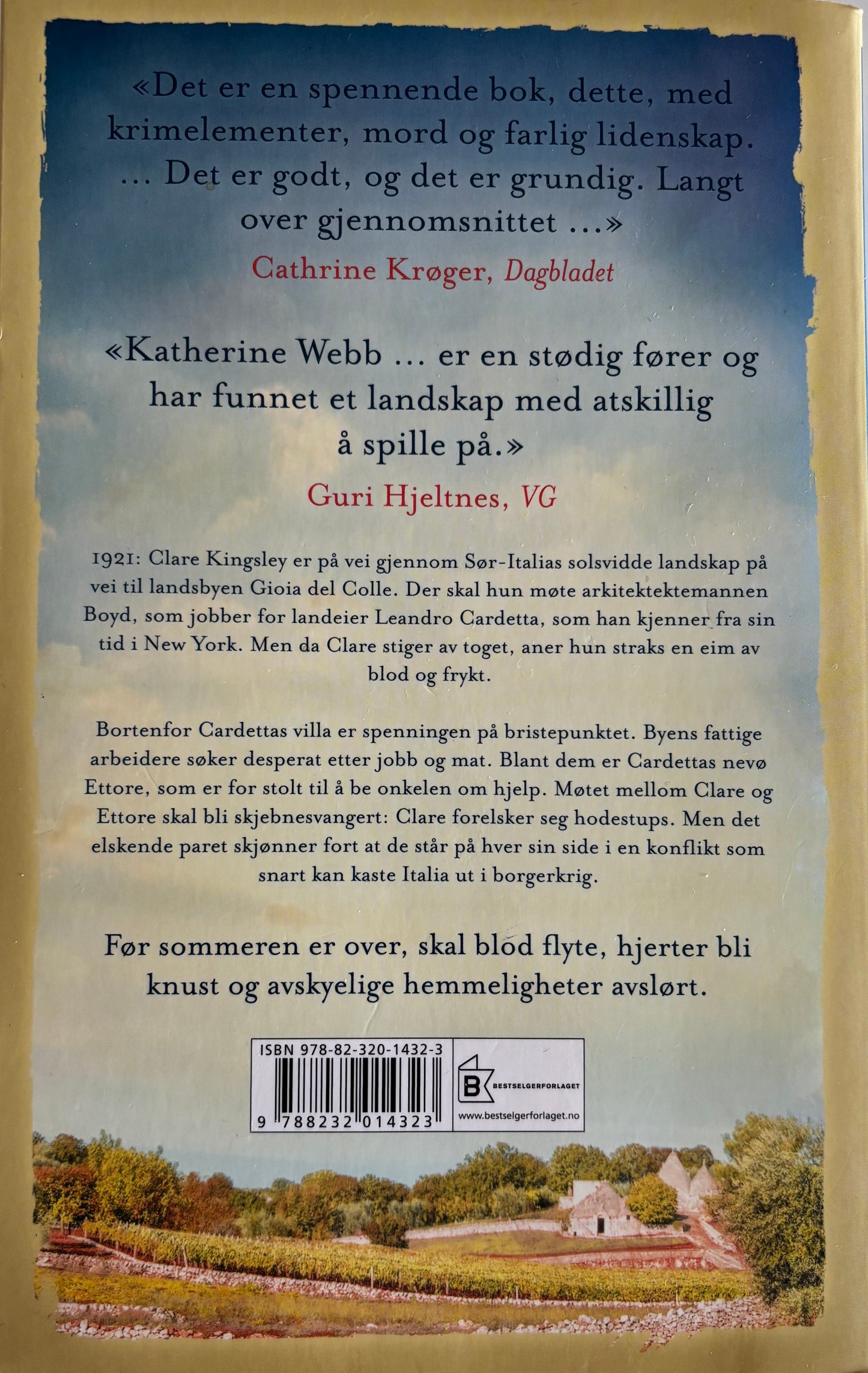 Webb, Katherine: Italienske netter