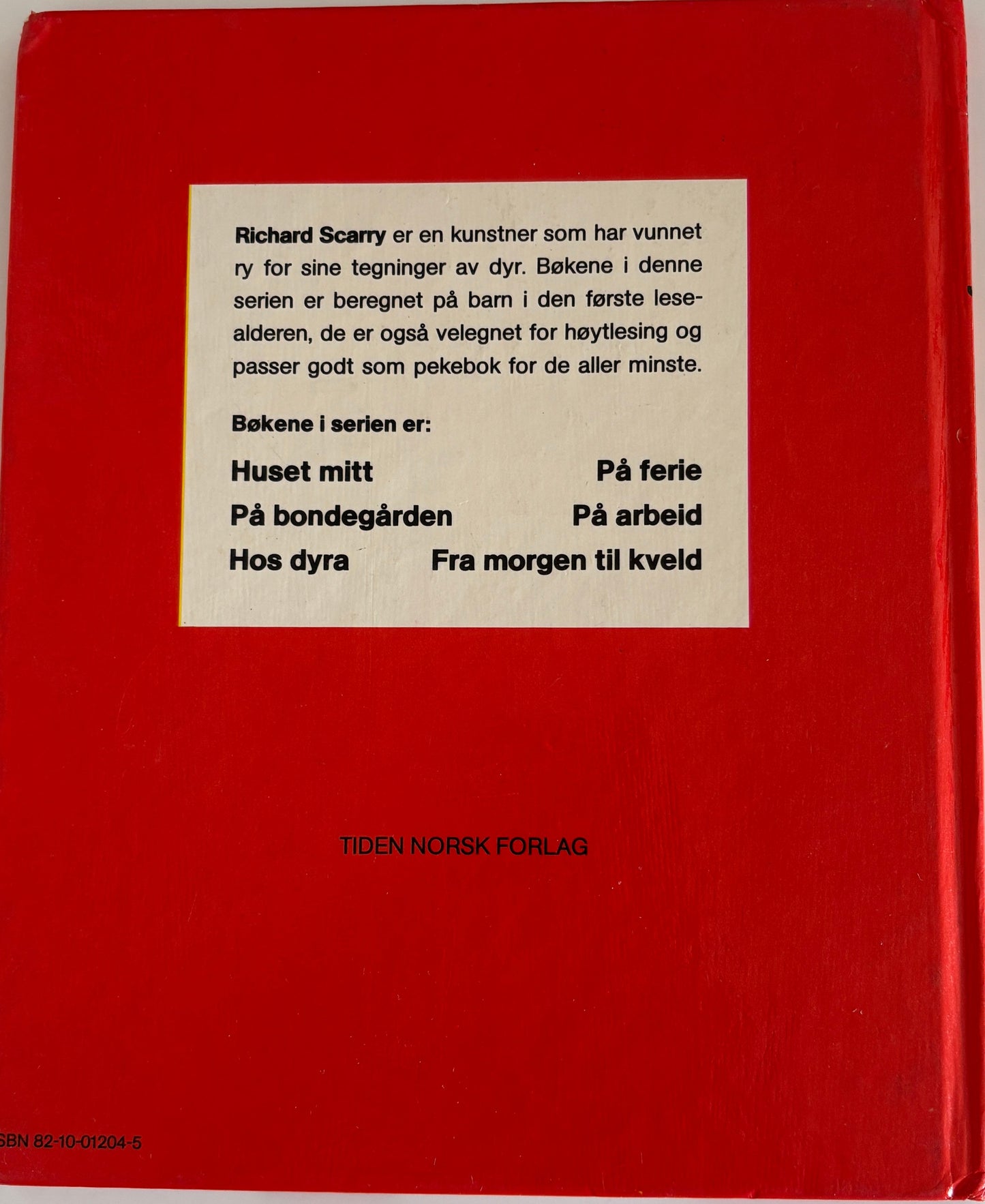 Scarry, Richard: På arbeid