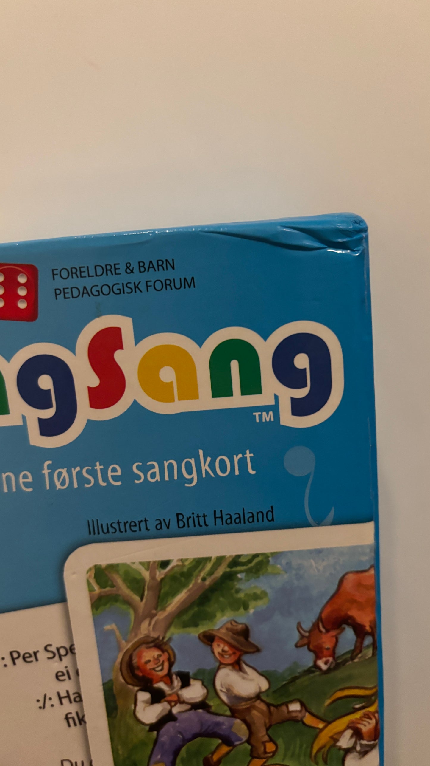 SingSang Mine første sangkort