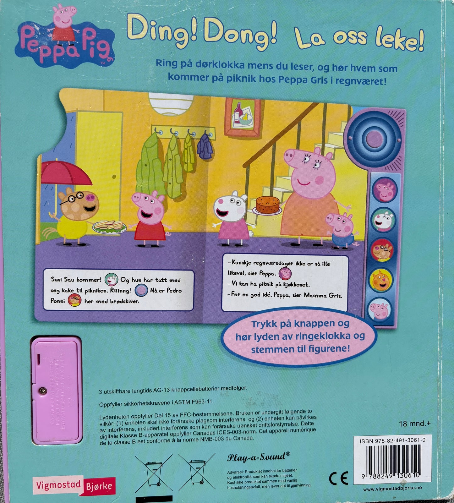 Peppa Gris: Ding dong, la oss leke!