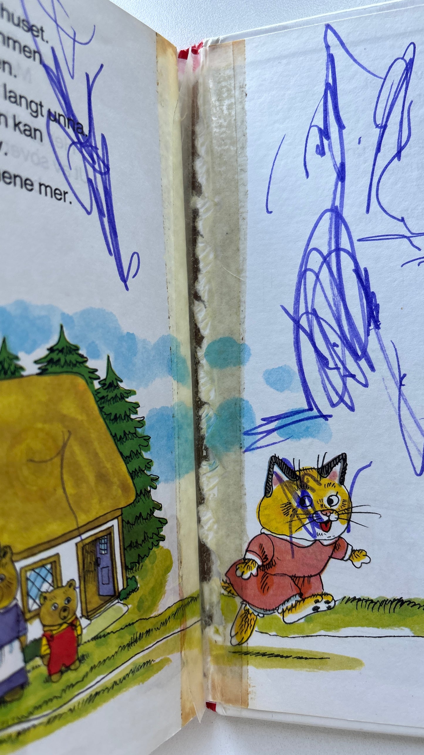 Scarry, Richard: Gullhår og de tre bjørnene