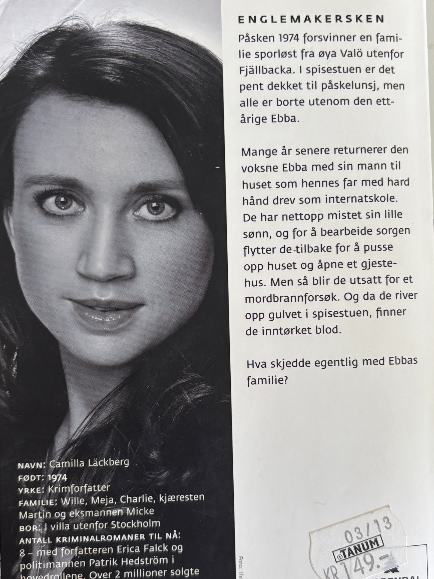 Lackberg, Camilla: Englemakersken