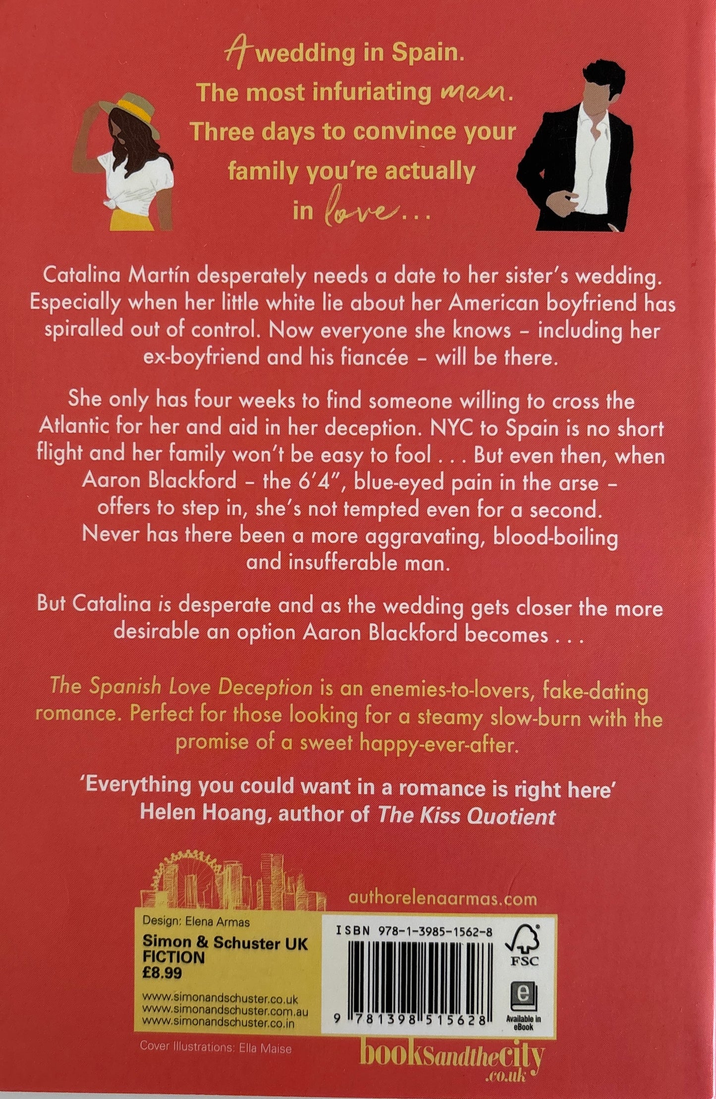 Armas, Elena: The Spanish love deception