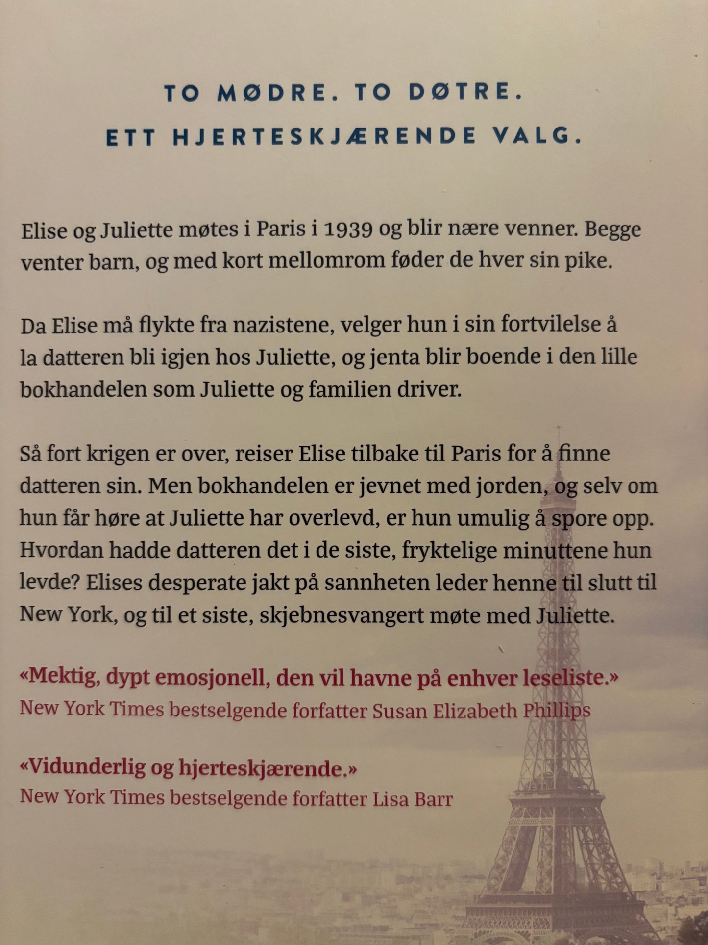 Harmel, Kristin: Datteren i Paris